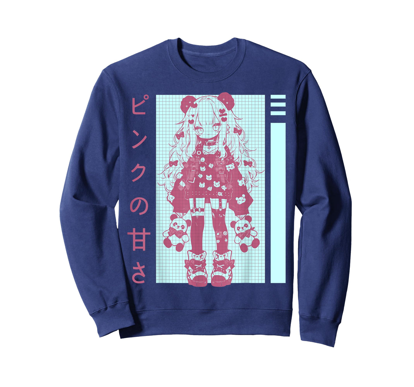 Kawaii Egirl Panda Decora Style Gothic Anime Harajuku T-Shirt