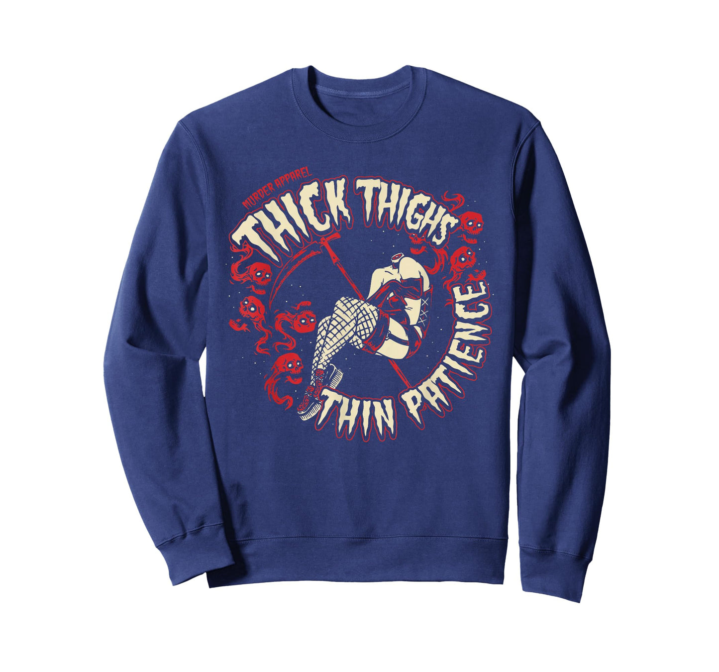 Thick Thighs Thin Patience Feminist T-Shirt