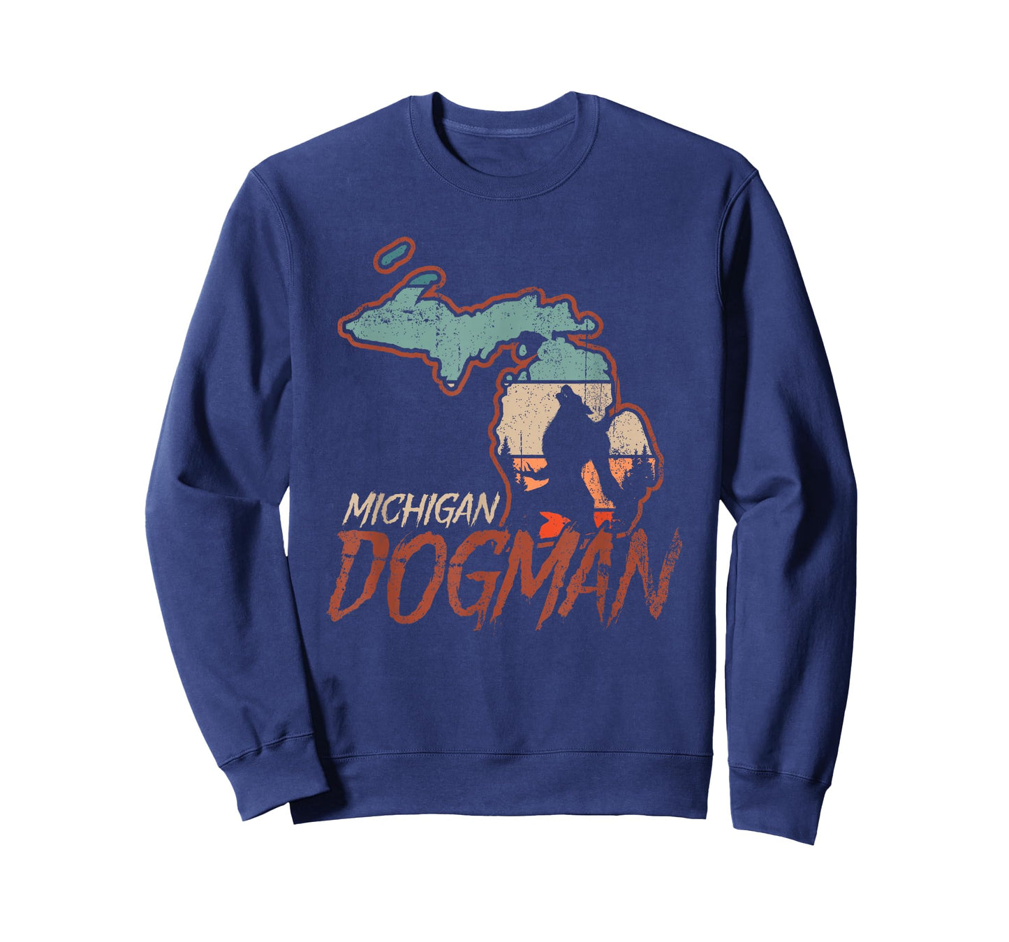 Michigan Dogman Cryptid Society Werewolf Monster T-Shirt