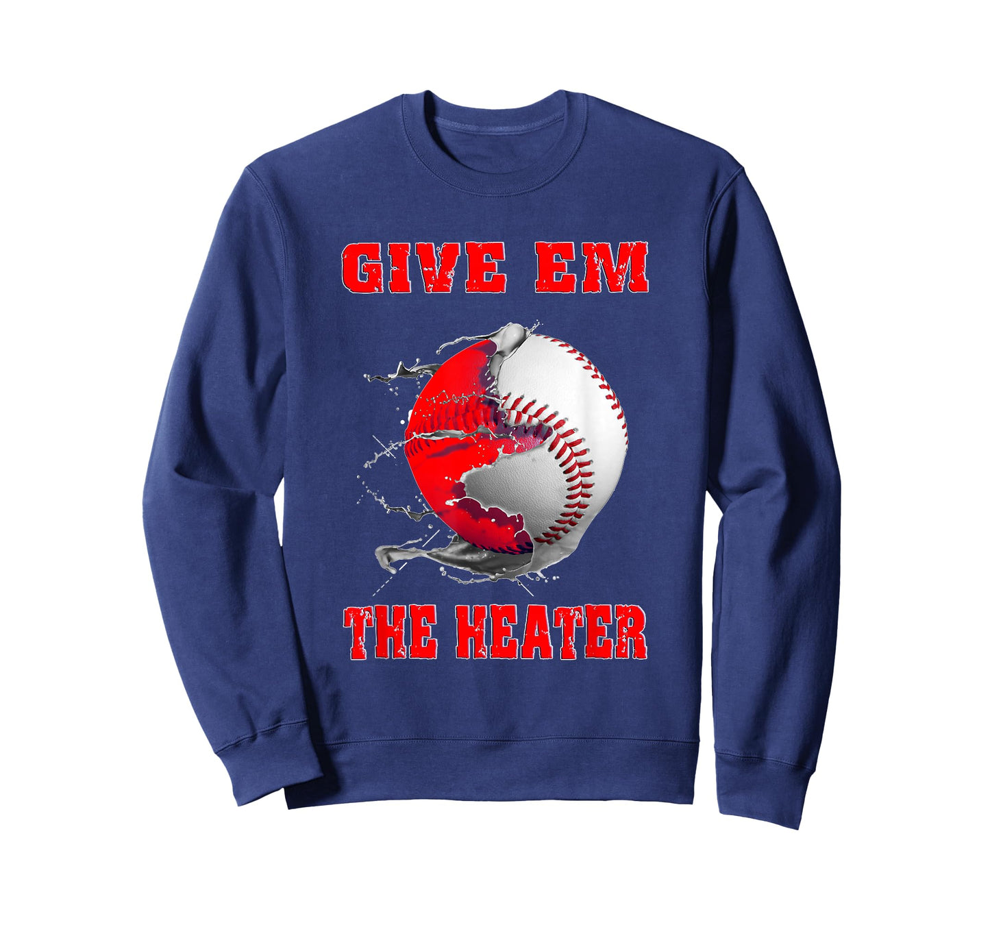Give Em The Heater Baseball Pitcher TShirt T-Shirt
