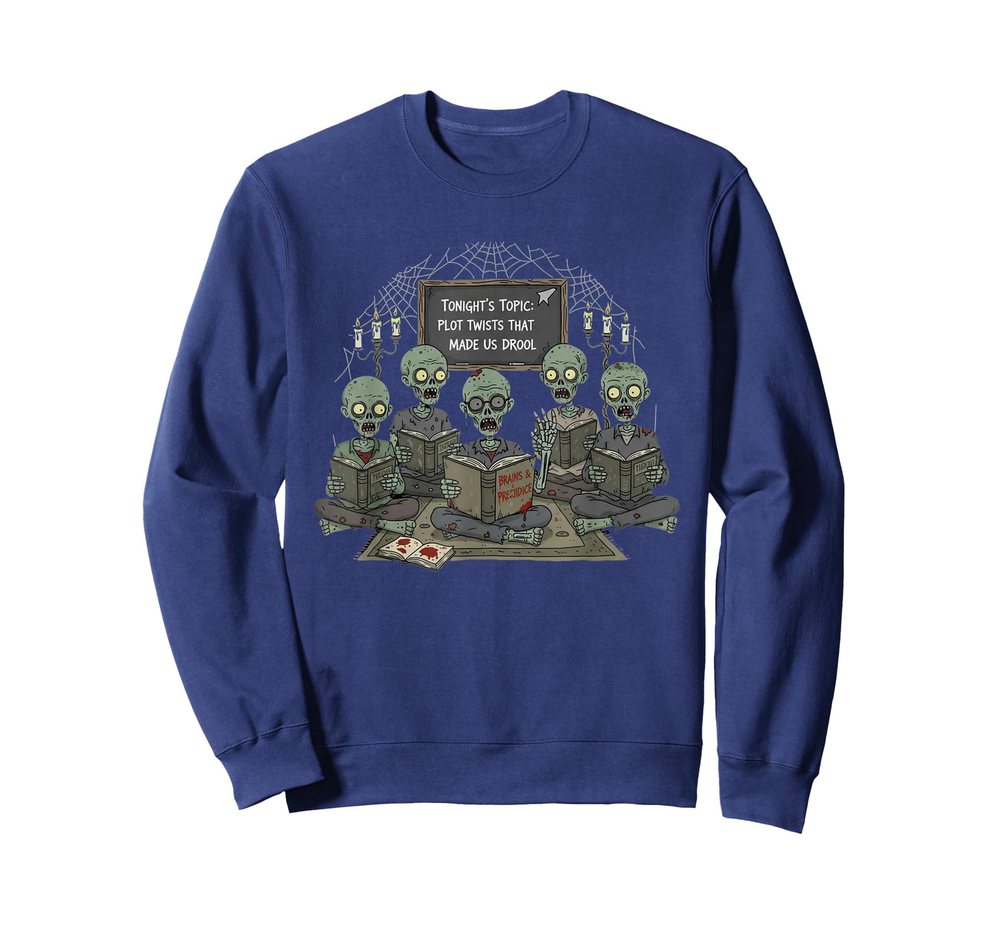 Zombie Book Club Halloween Zombies Reading T-Shirt