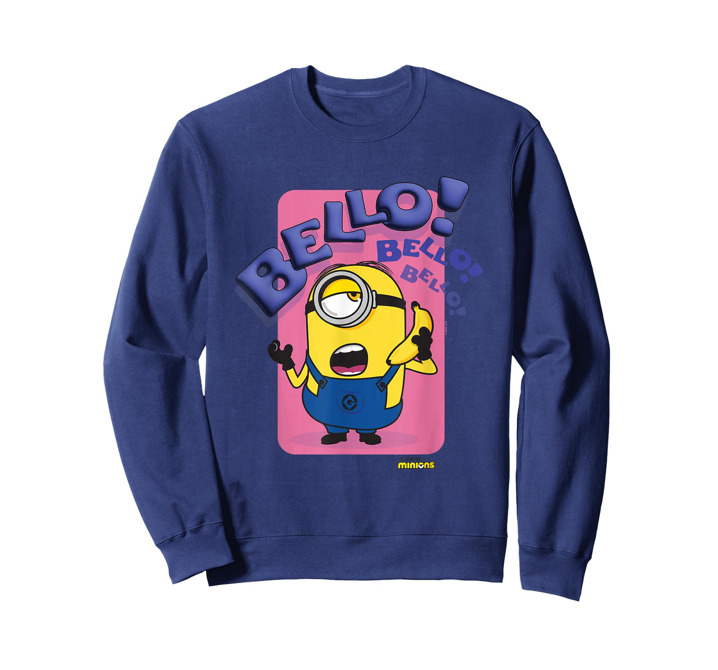 Minions Bello! Bello! Bello! Stuart Talking On Banana Phone T-Shirt