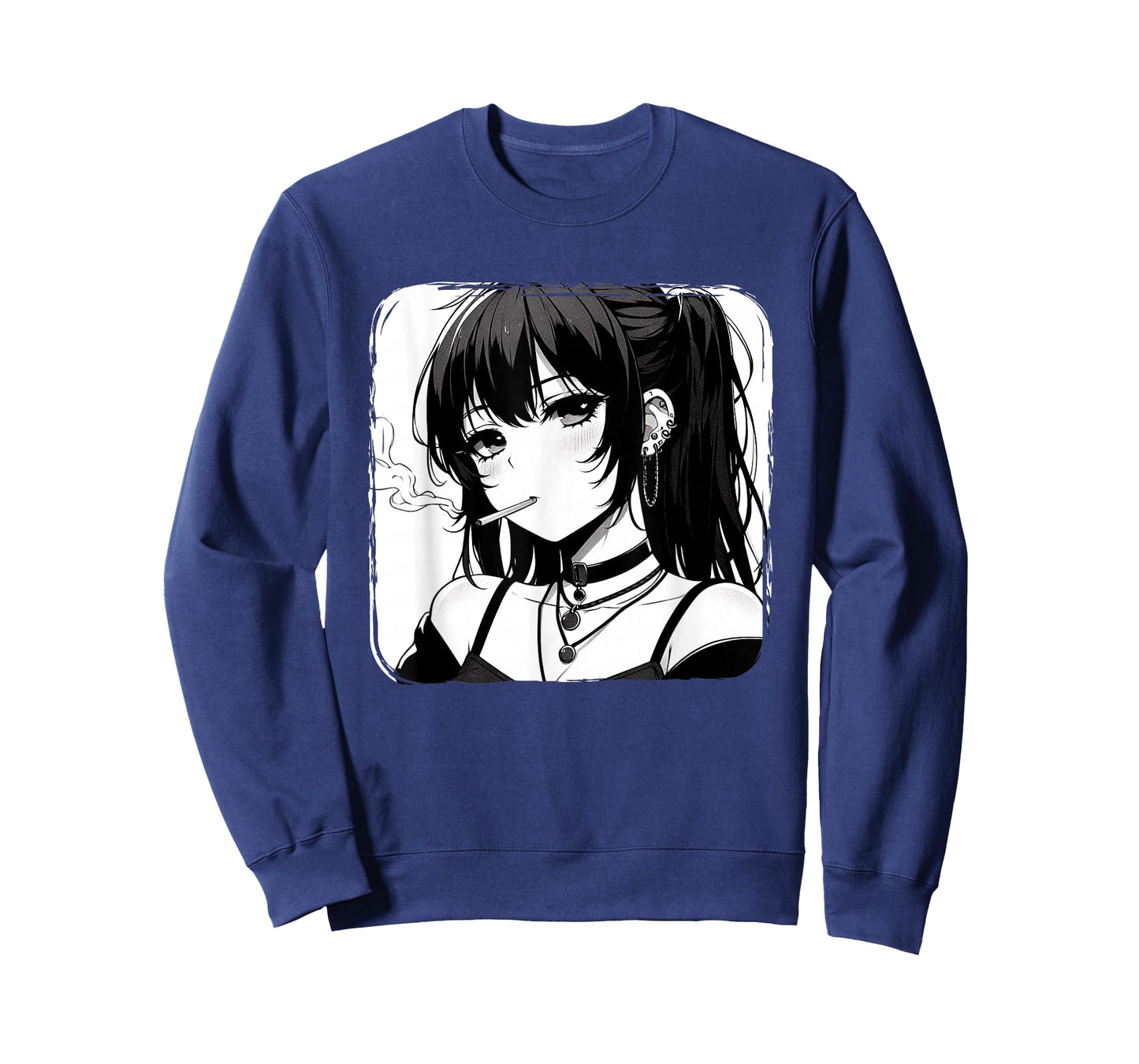 Anime Horror Girl Aesthetic Grunge Waifu Japanese Otaku T-Shirt