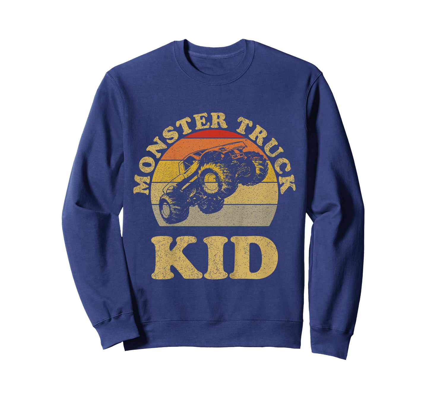 Monster Truck Kids Retro Vintage Monster Truck Shirt T-Shirt