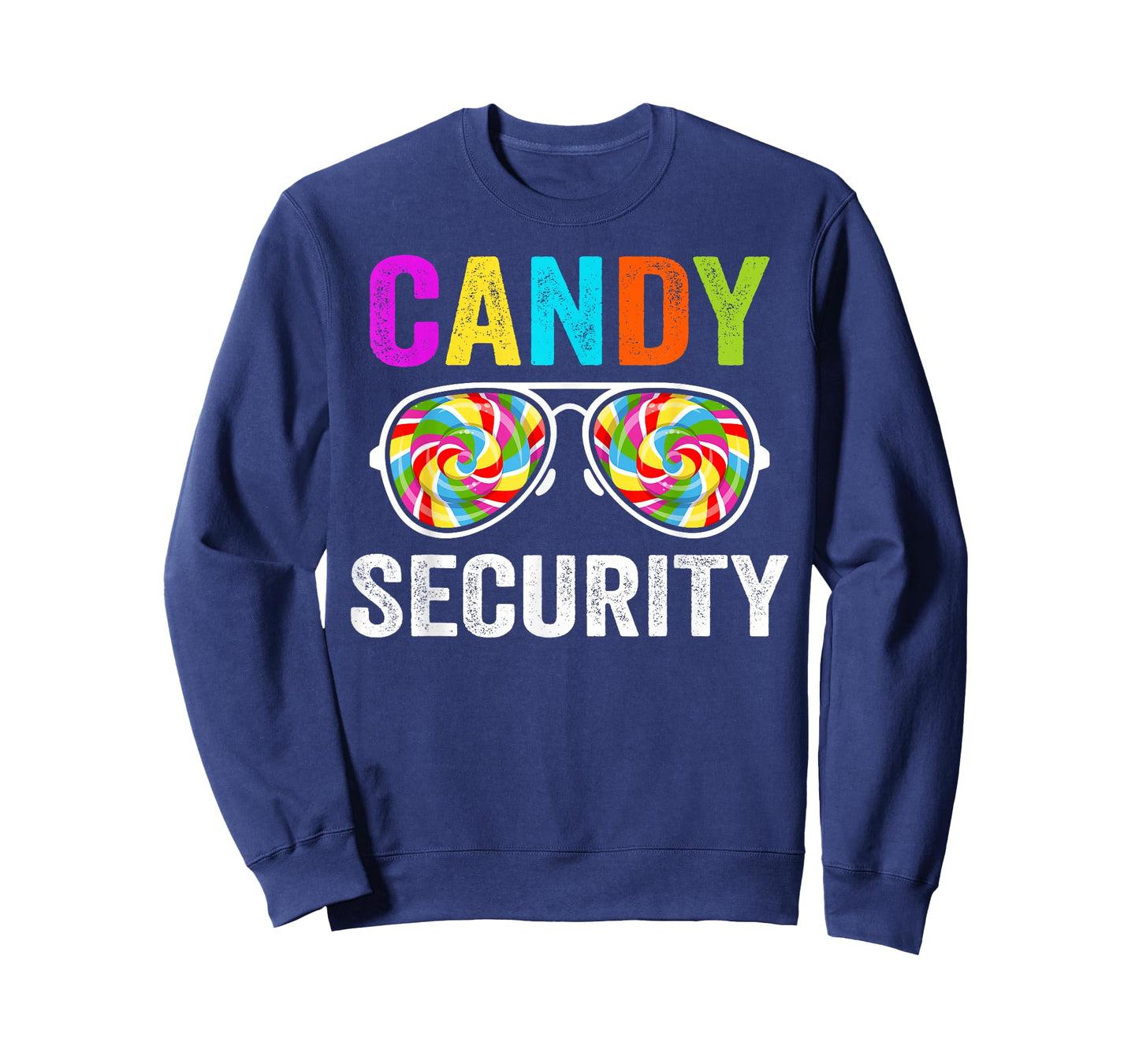 Candy Security Halloween Costume Funny Birthday Family Party T-Shirt