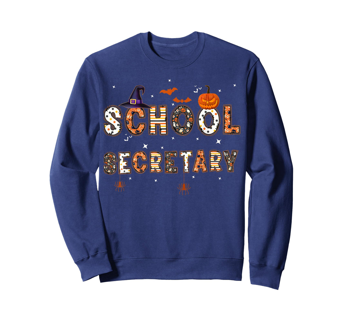 School Secretary Halloween For Scary School Secretary Women T-Shirt