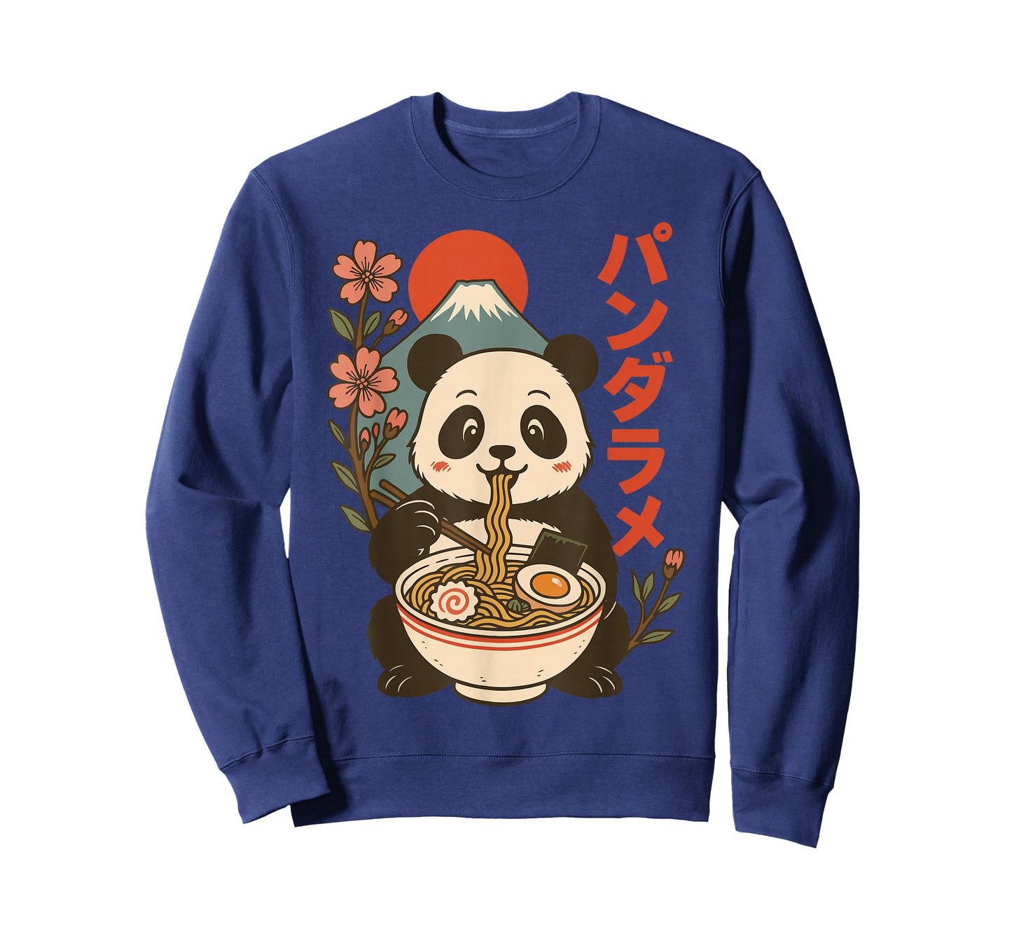 Anime Panda Eating Ramen Japanese Japan T-Shirt