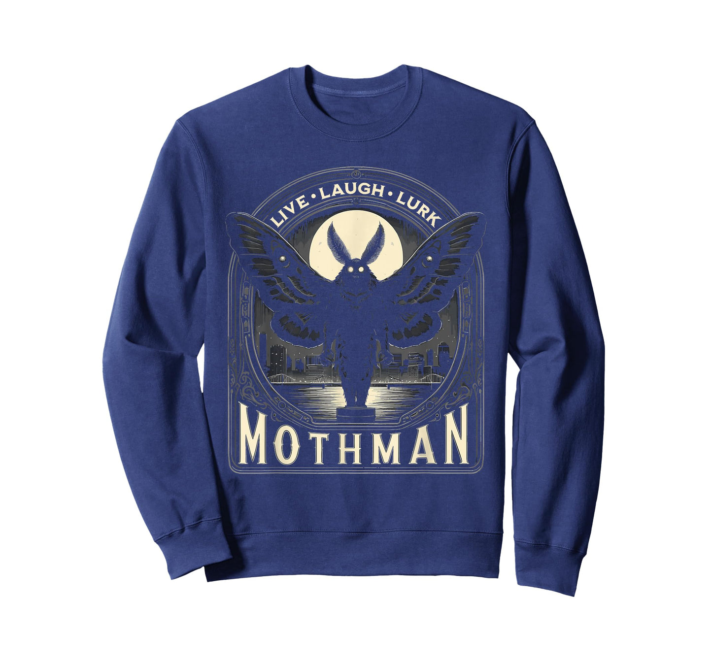 Mothman Live Love Lurk Cryptid Cryptozoology T-Shirt