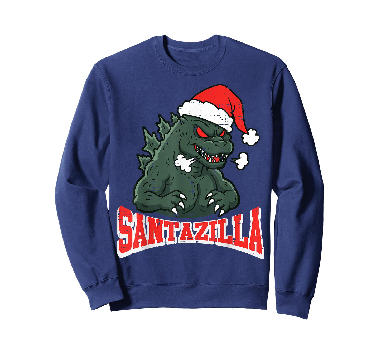 Christmas Japanese Monster Santazilla Xmas Men Women Kids T-Shirt