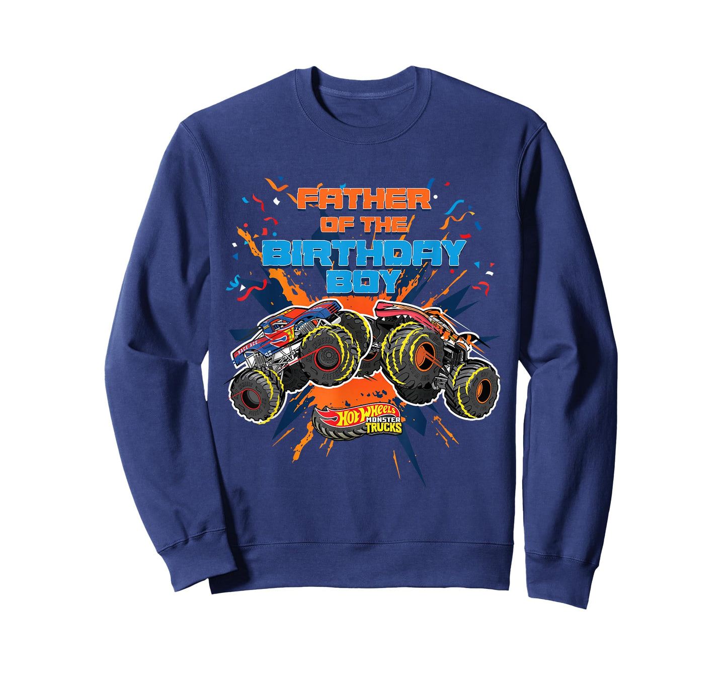 Hot Wheels Monster Trucks - Father of Birthday Boy T-Shirt