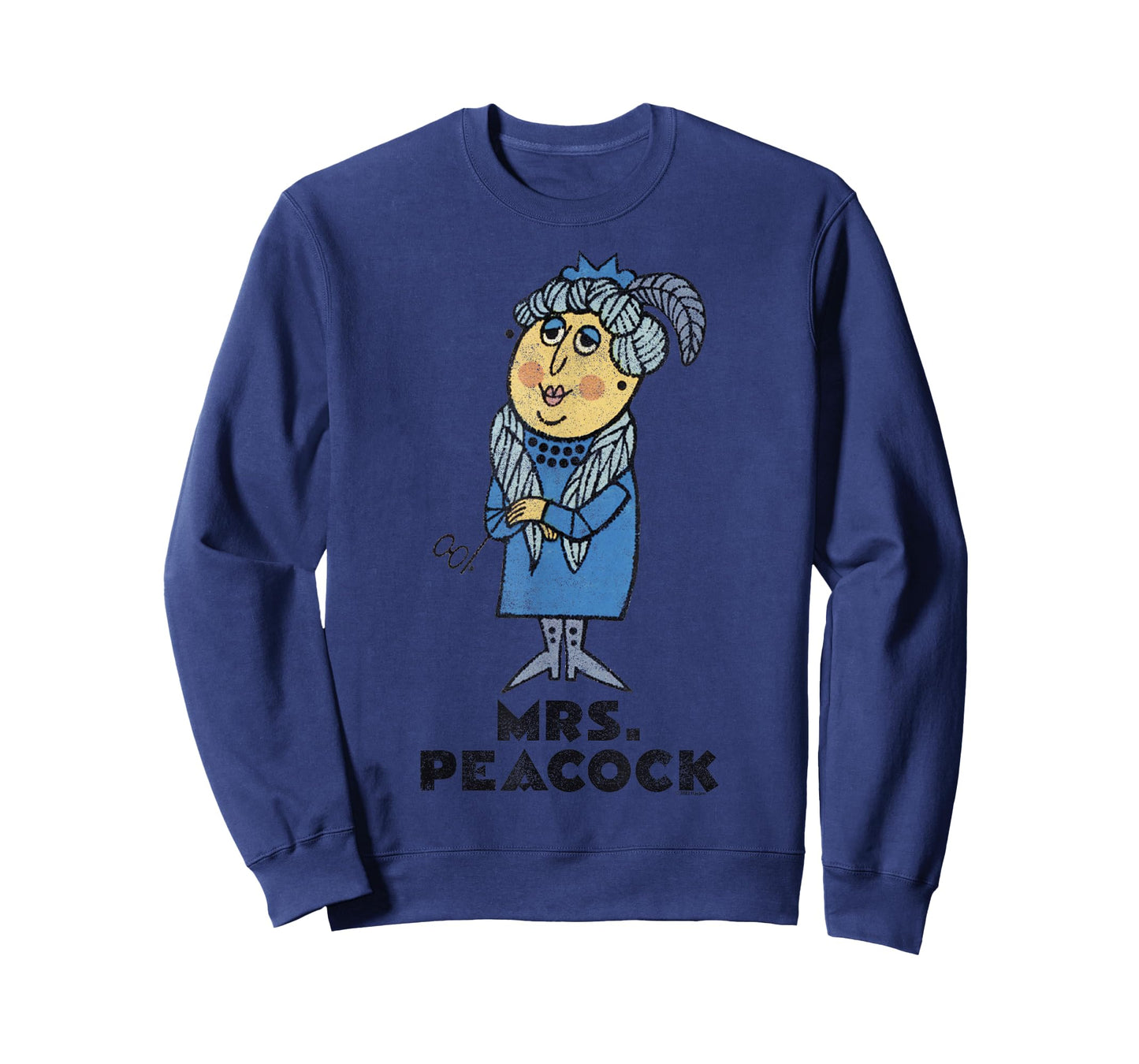 Clue Retro Mrs. Peacock Portrait T-Shirt