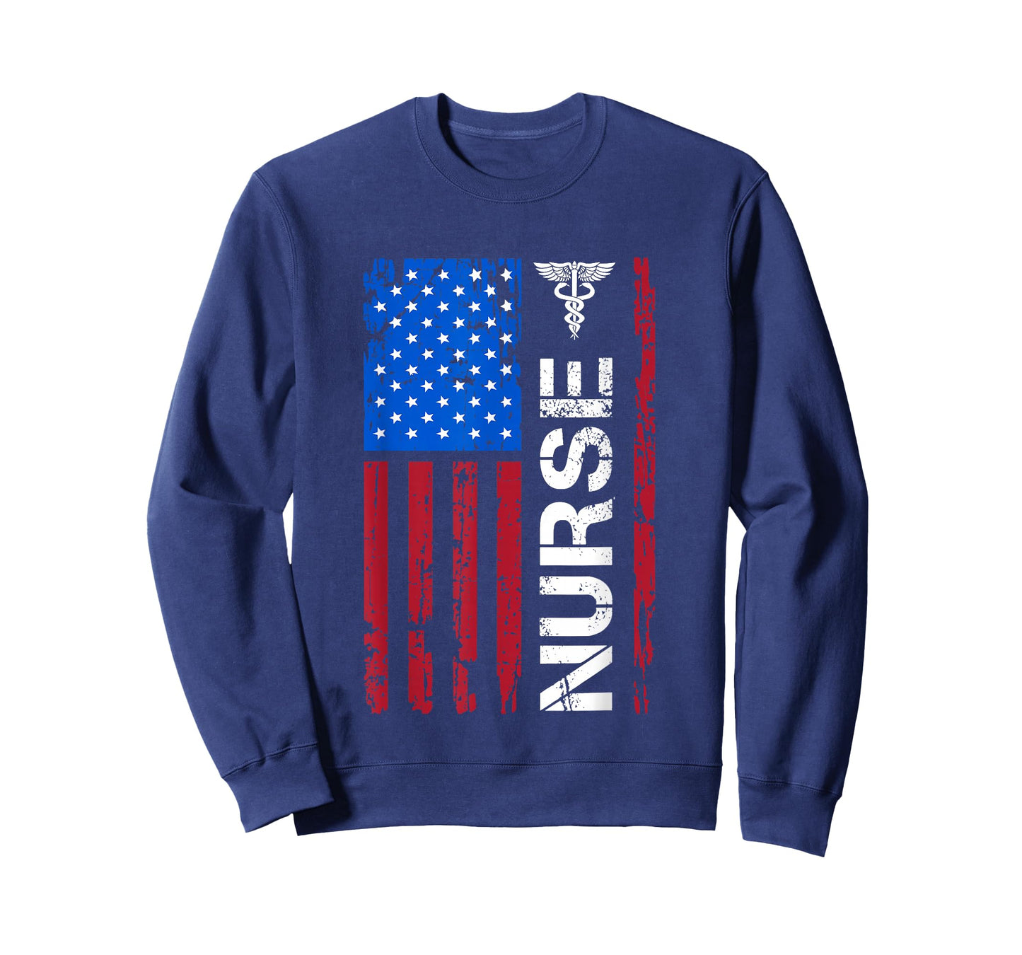 Patriotic Nurse 4th Of July American Flag Independence Day T-Shirt