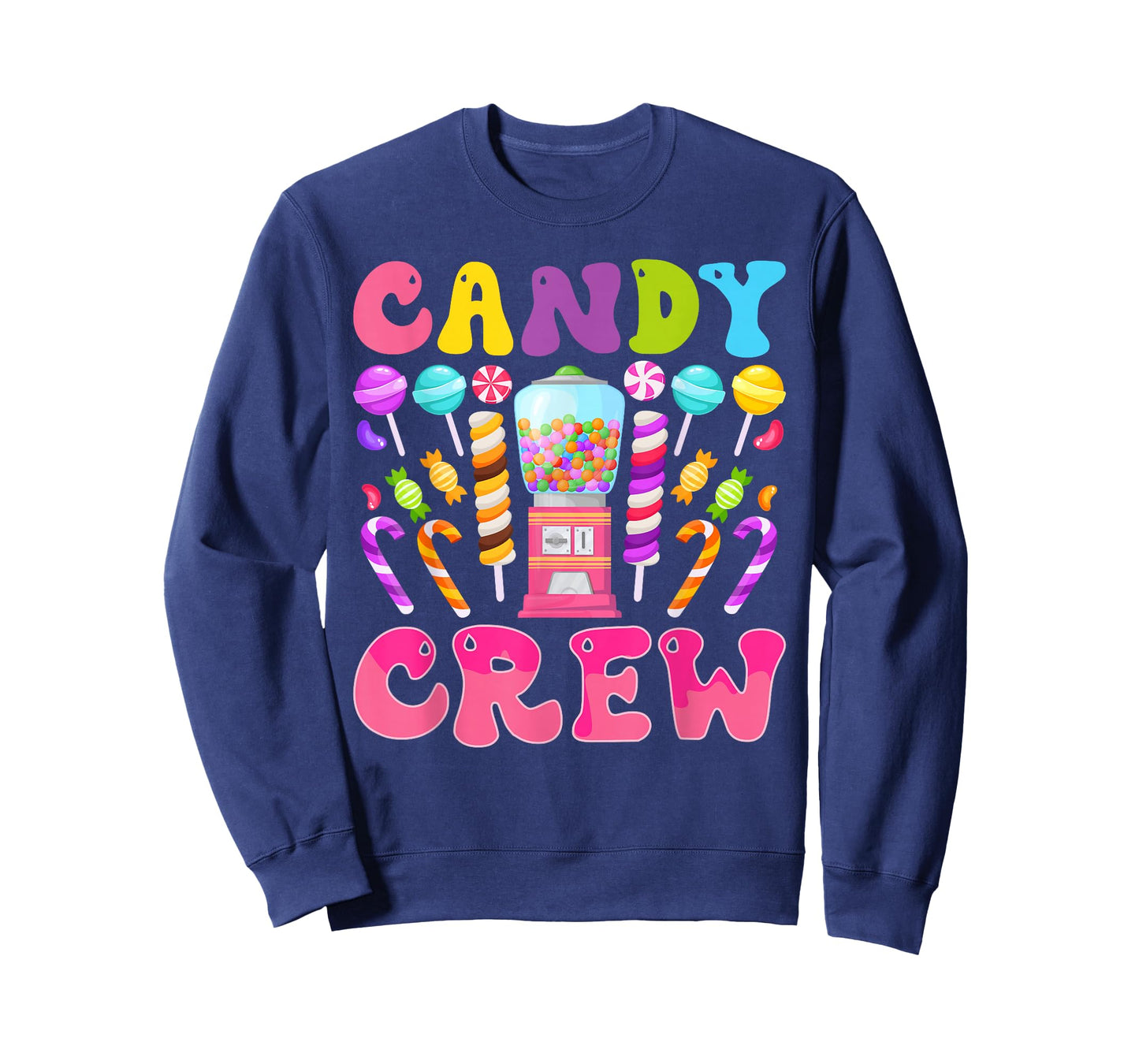Candy Crew Funny Halloween Squad Group Costume Design T-Shirt