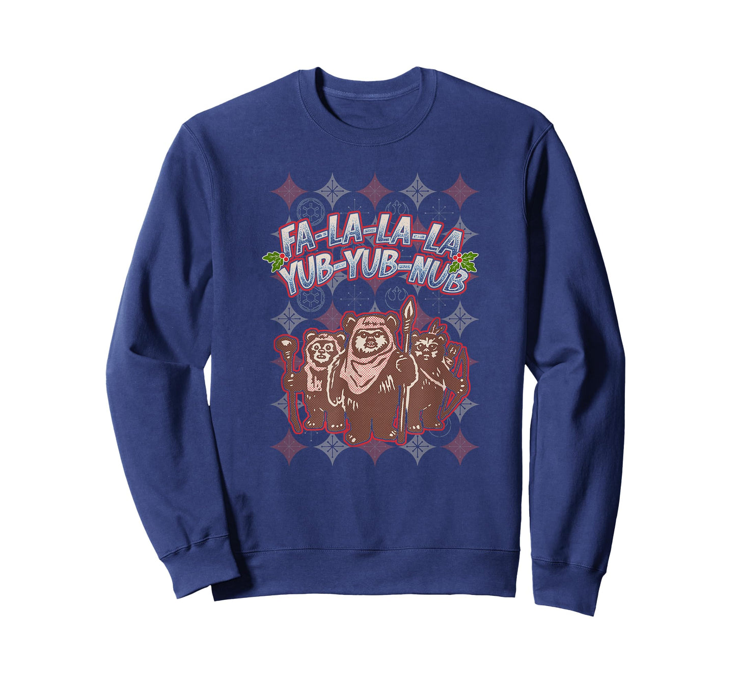 Star Wars Christmas Ewoks Fa La La Holiday Sweater T-Shirt