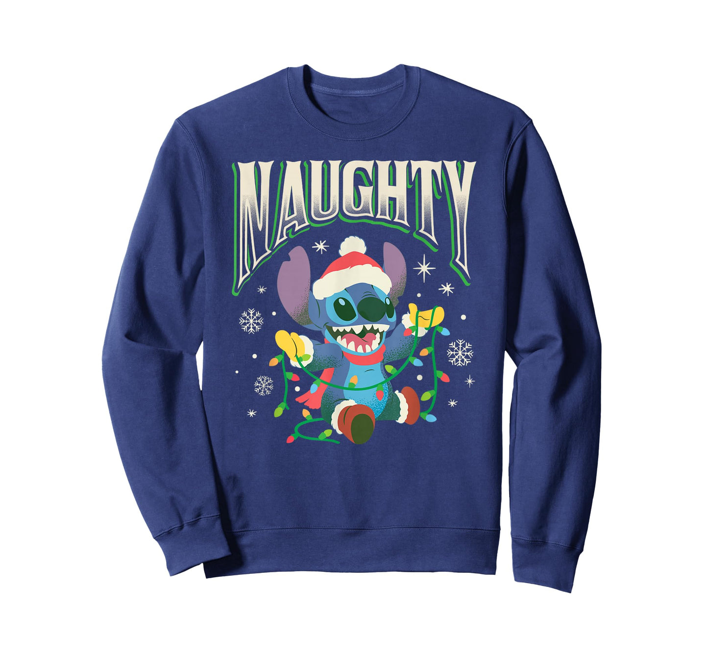 Disney Lilo & Stitch Christmas Season Naughty Stitch T-Shirt