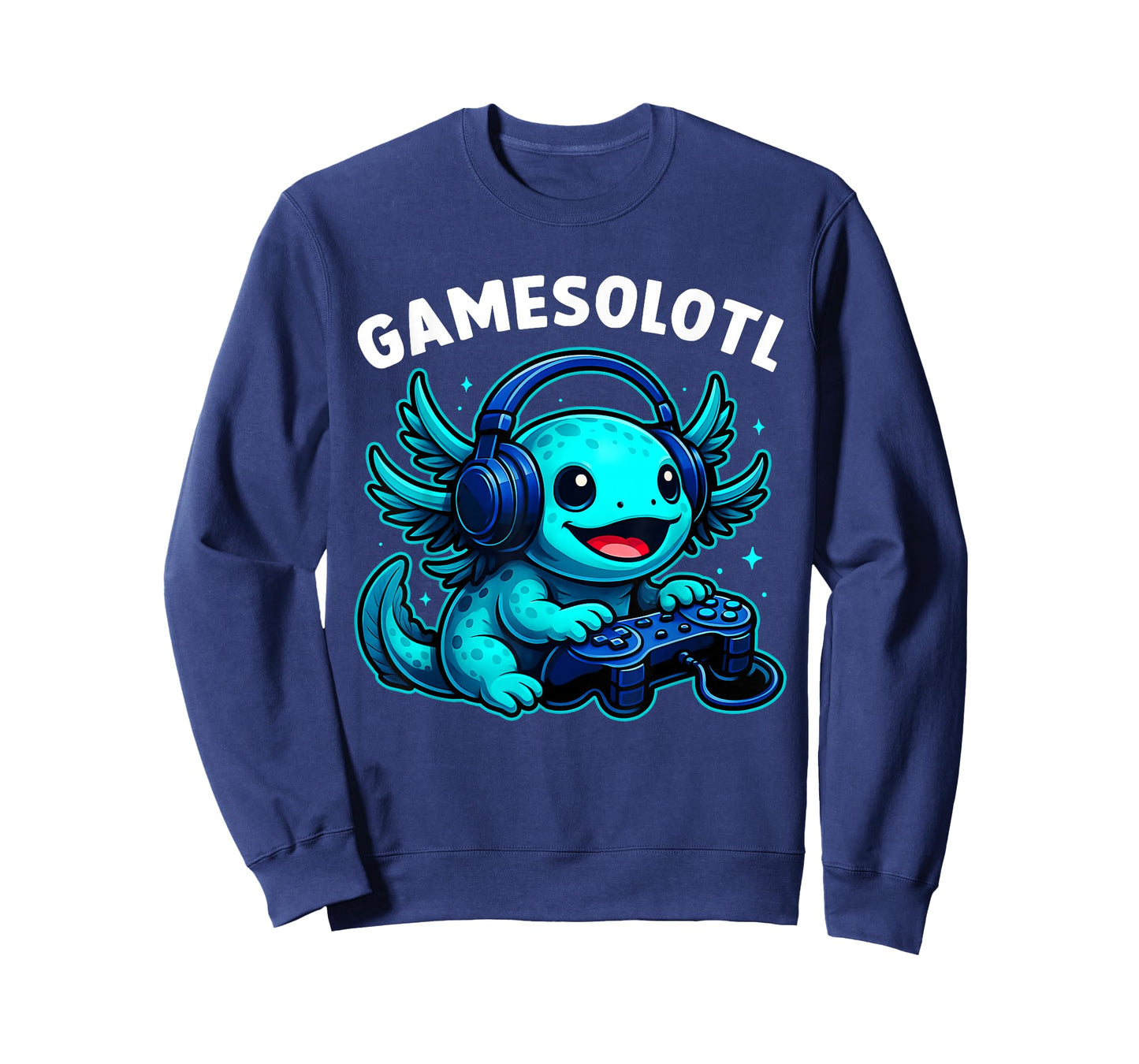 Gamesolotl Axolotl Video Games Kawaii Anime Gamer Gaming T-Shirt