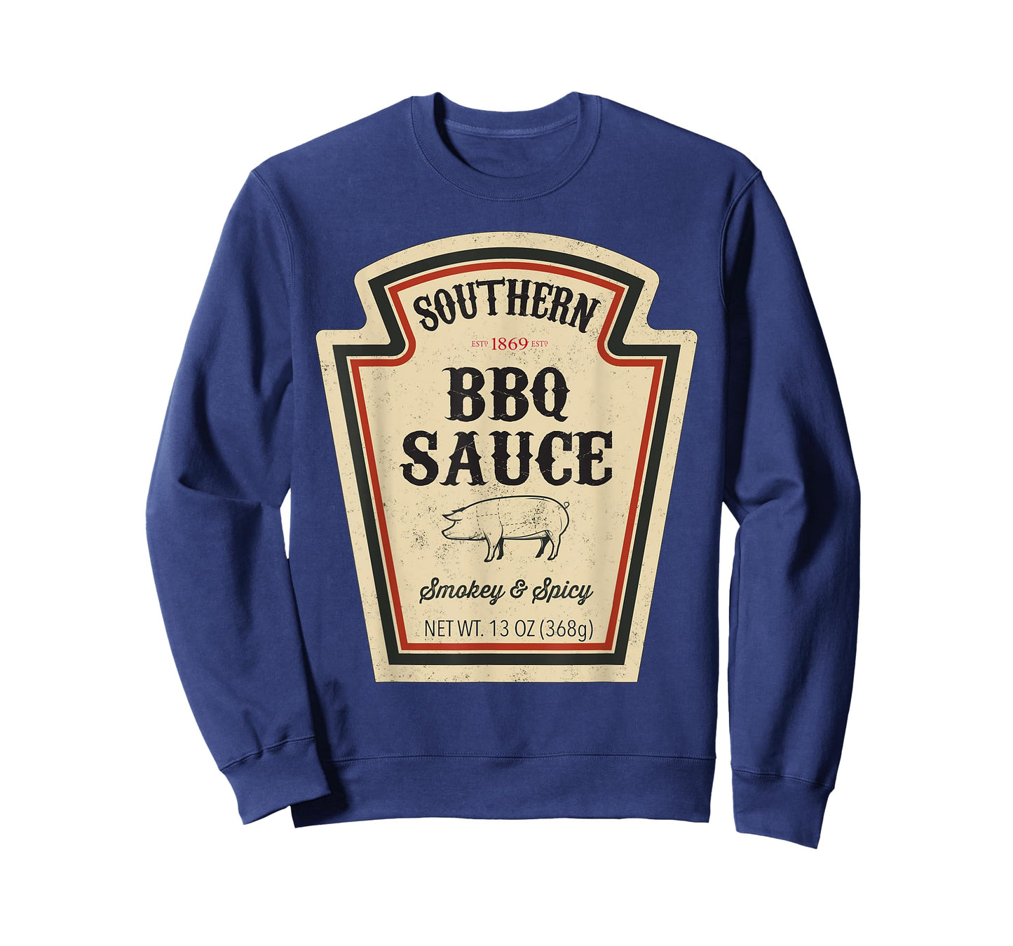 Halloween Matching Costume Southern BBQ Sauce Bottle Label T-Shirt