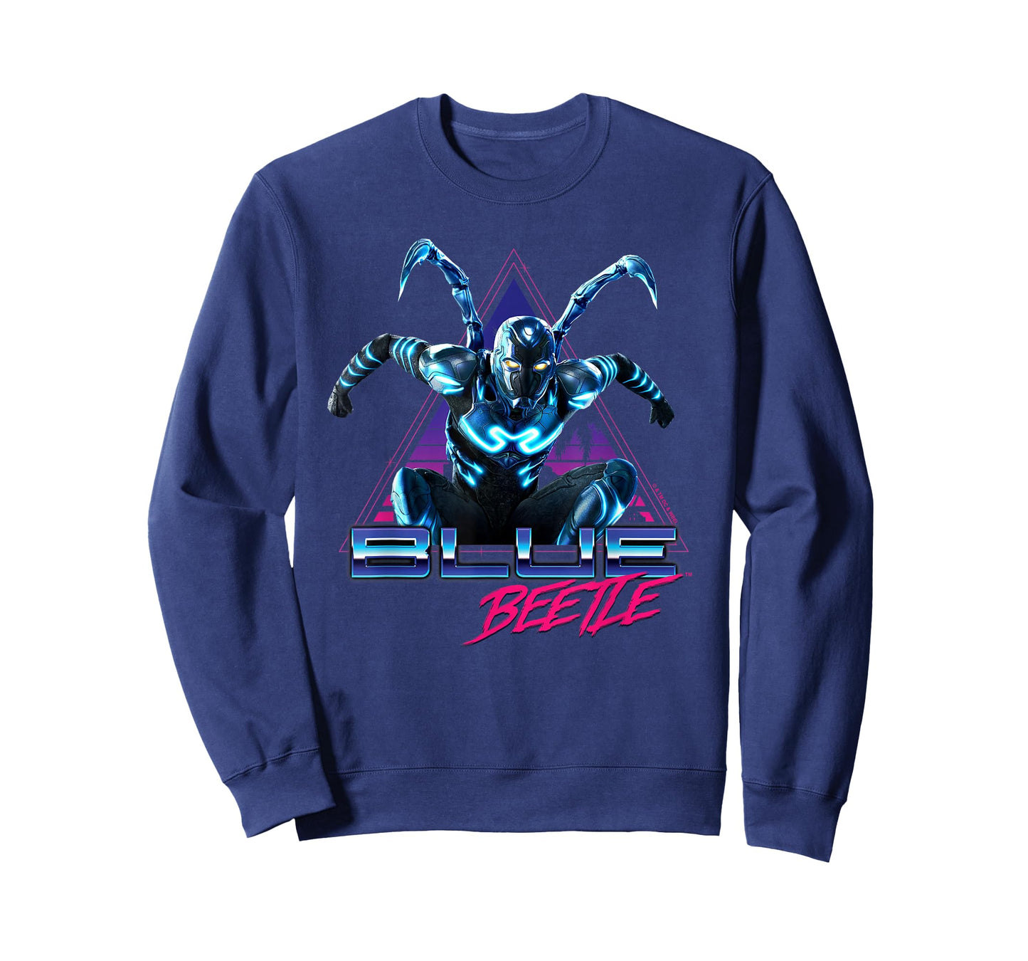 Blue Beetle Movie Leaping Triangle T-Shirt