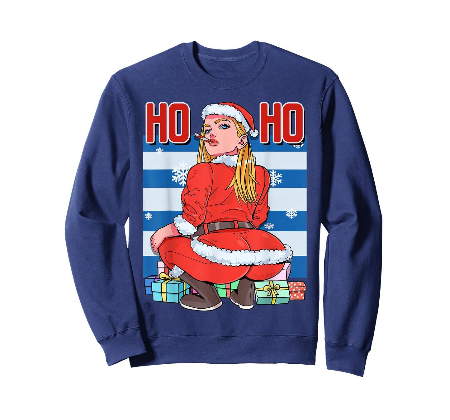 Christmas Mrs. Claus Matching Pajama Ho Ho Ho Santa Twerking T-Shirt