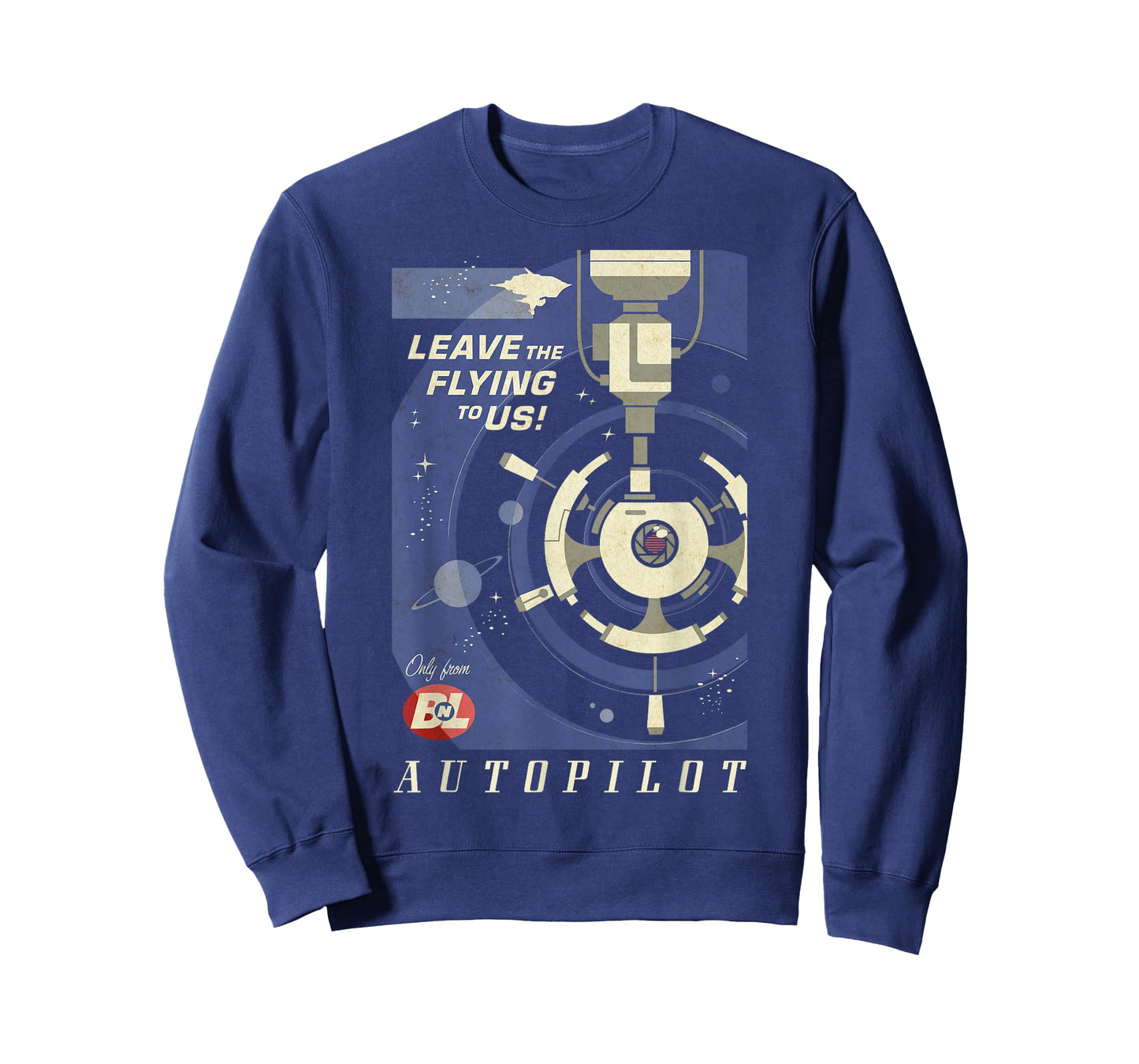 Disney Pixar Wall-E Autopilot Leave The Flying To Us Poster T-Shirt