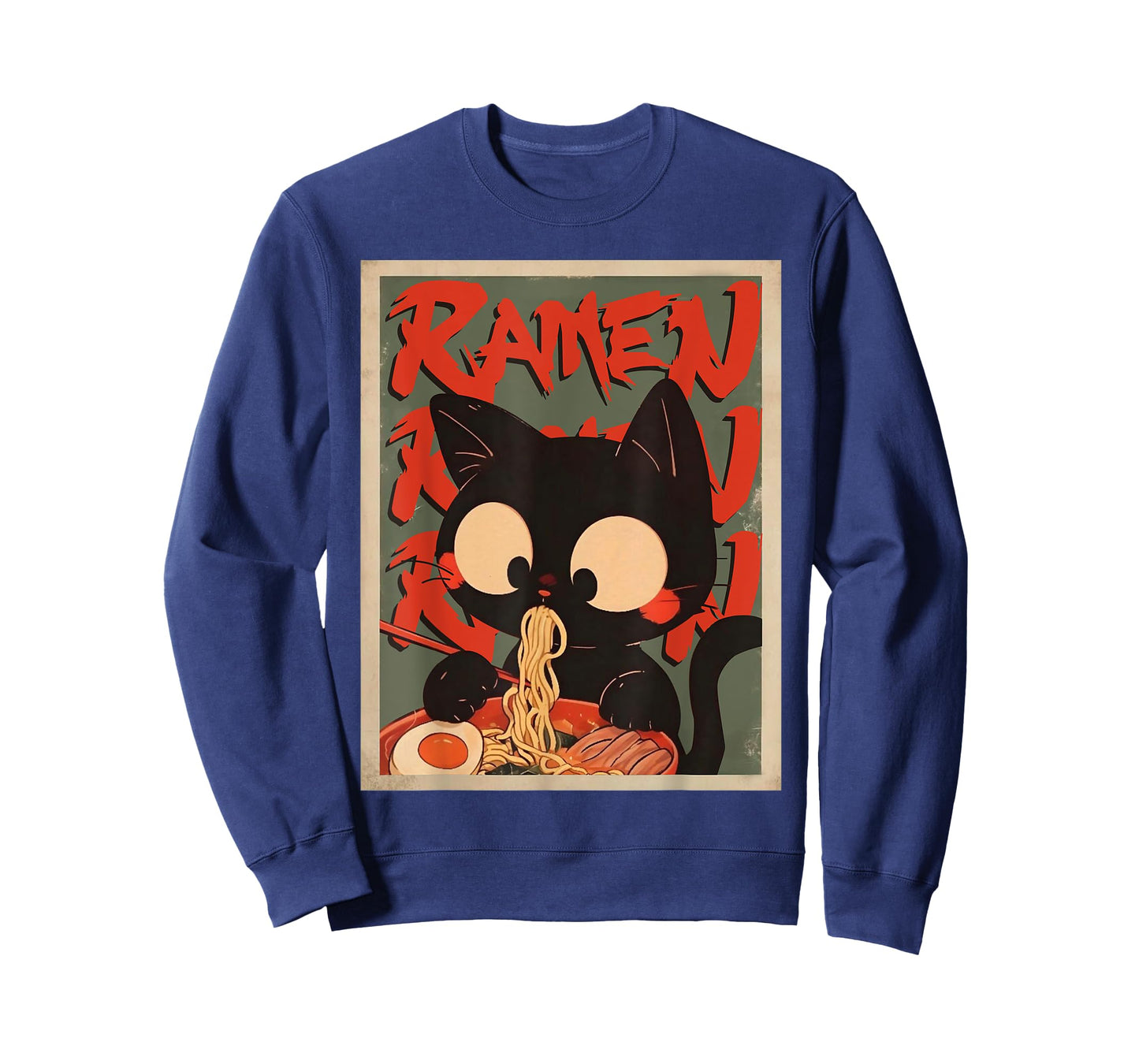 Kawaii Cat Ramen Japanese Cat Ramen Kawaii Anime Cat Ramen T-Shirt