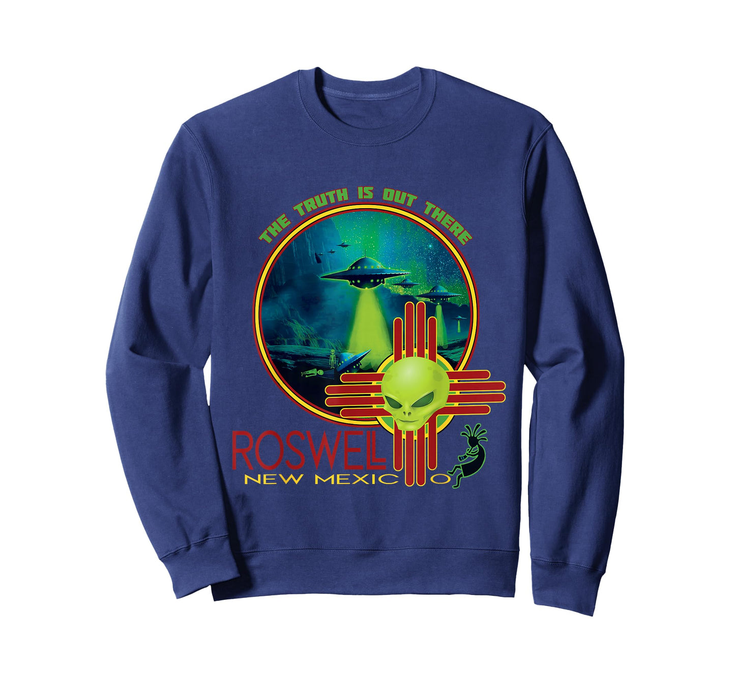 Roswell New Mexico Alien Spaceship Crash Souvenir T-Shirt