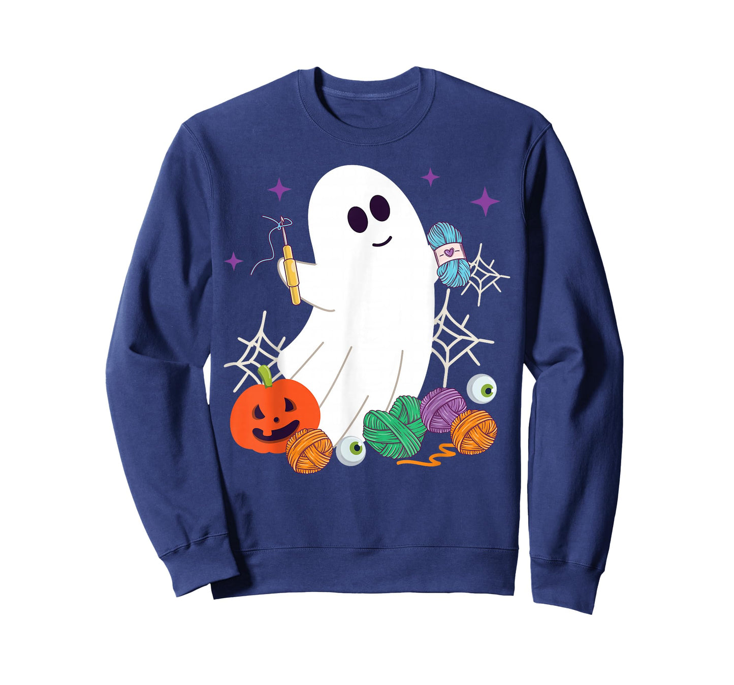 Crocheting Halloween Ghost T-Shirt
