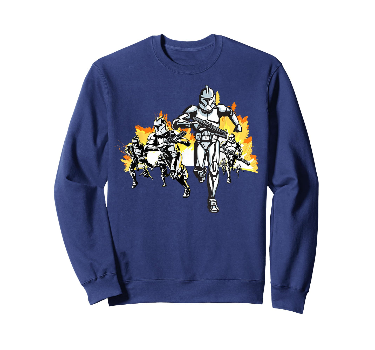 Star Wars Clone Troopers Running T-Shirt T-Shirt