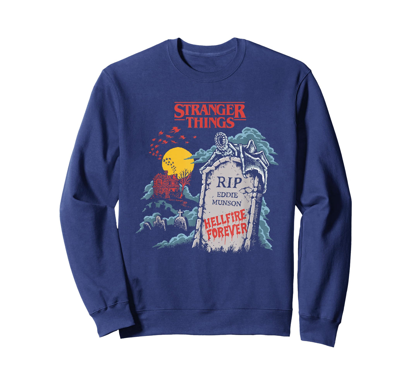 Stranger Things Hellfire Forever R.I.P Eddie Munson T-Shirt