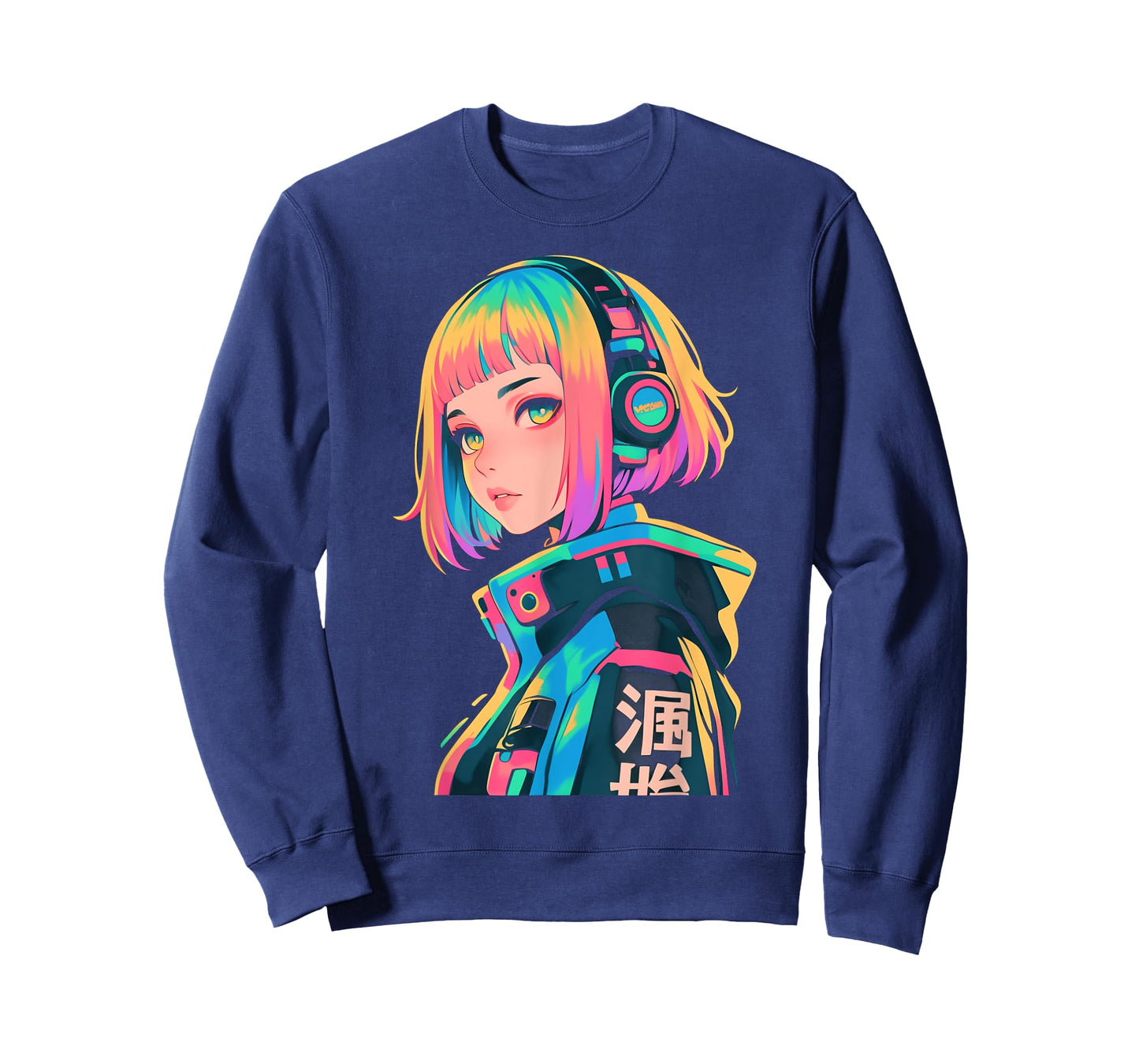 Anime Manga Gamer Girl Cyberpunk Aesthetic Techwear Harajuku T-Shirt