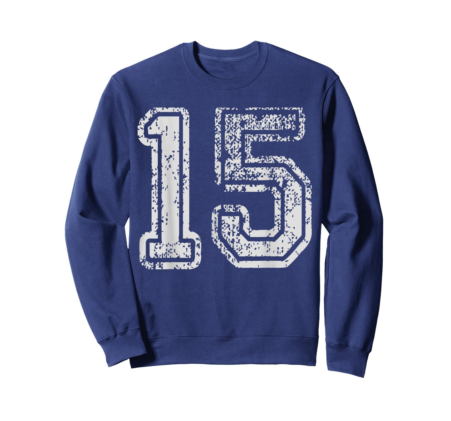Team Jersey 15 Uniforms Number Fifteen School Sport Birthday T-Shirt
