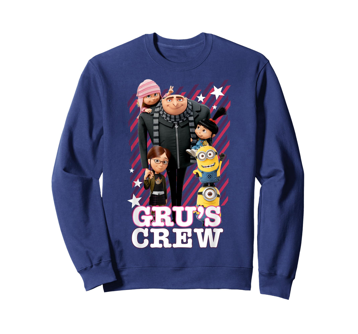 Despicable Me Minions Grus Whole Crew Graphic T-Shirt T-Shirt