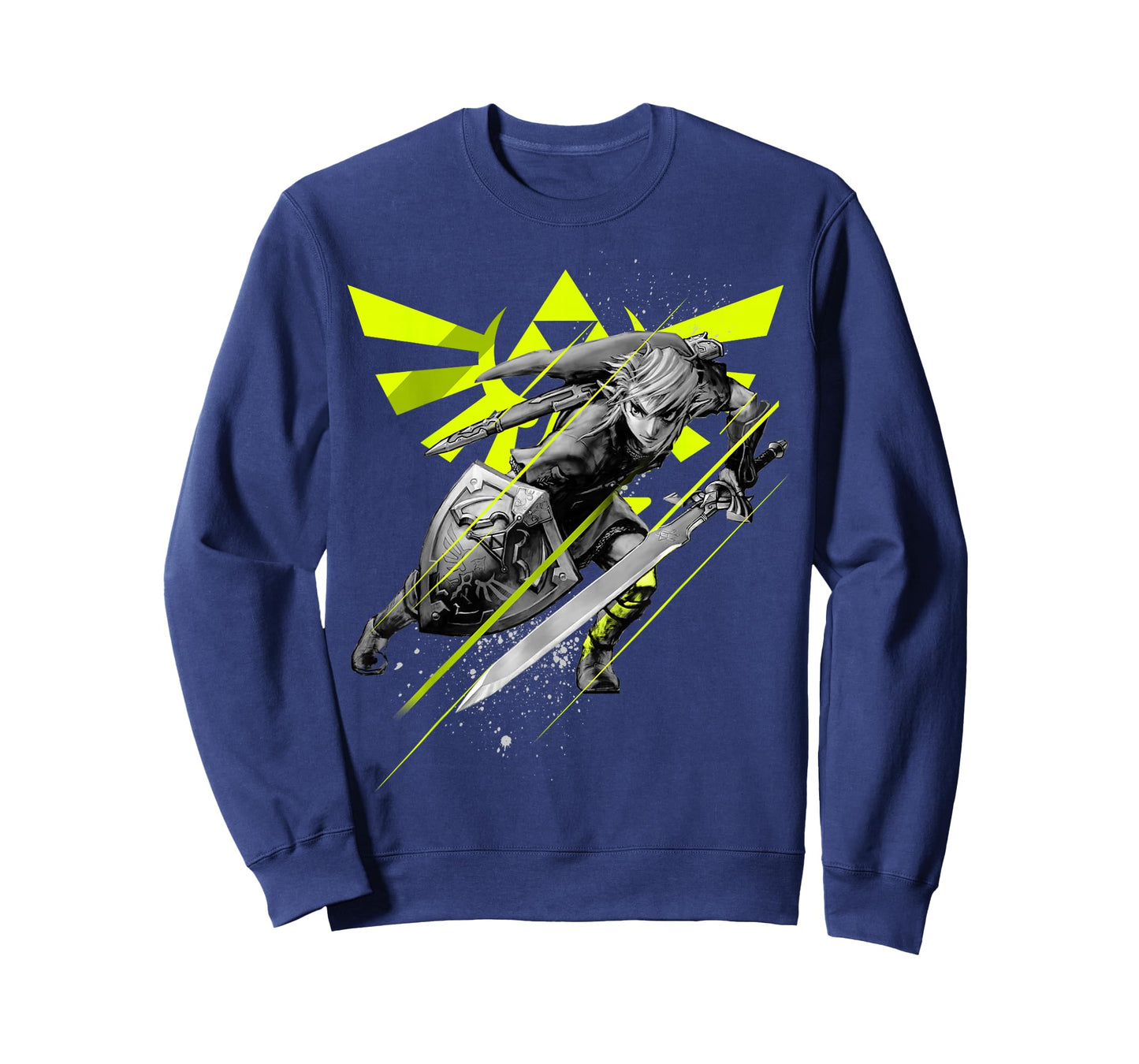 Legend of Zelda Link Neon Green Crest T-Shirt