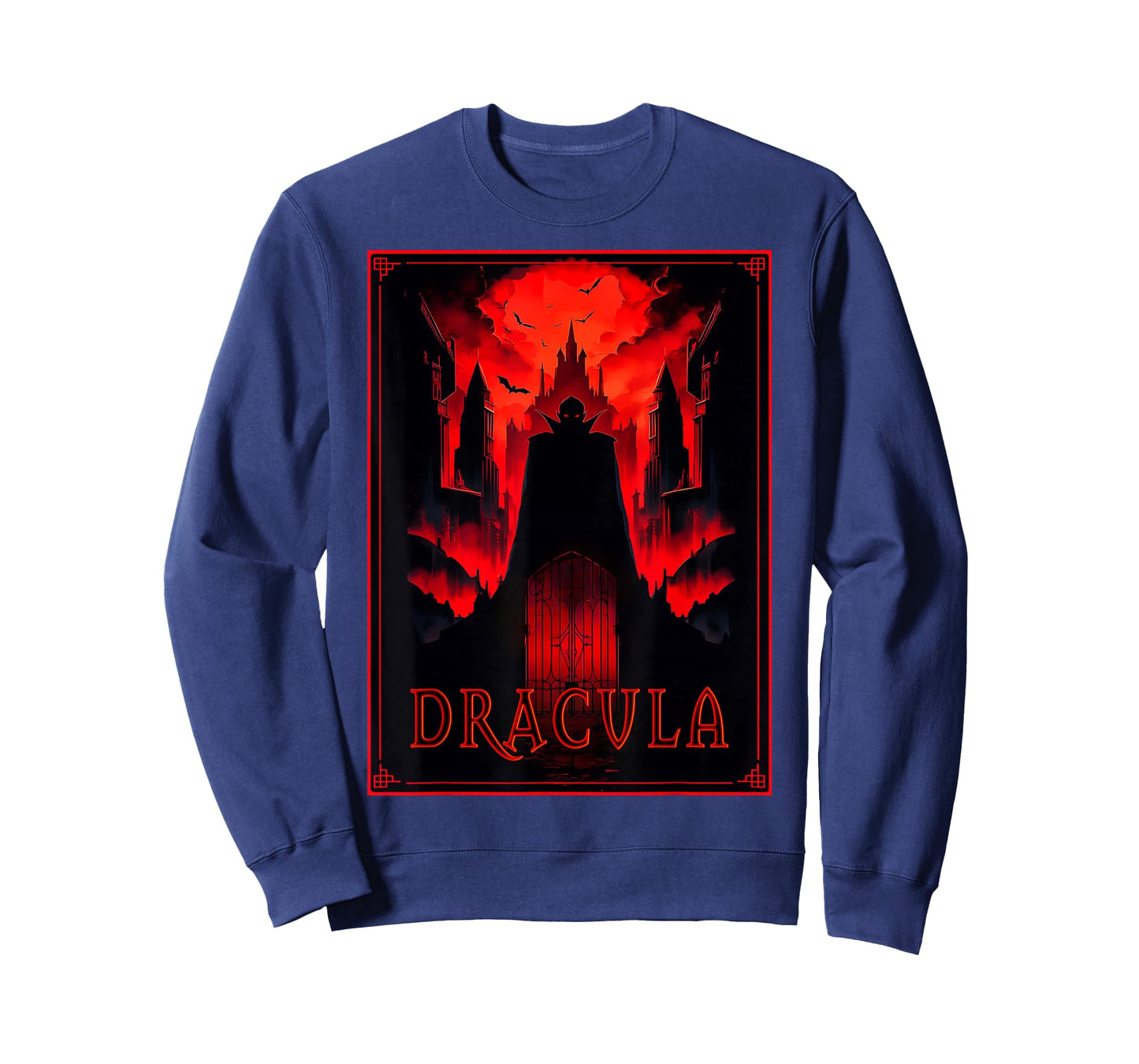 Dracula Gothic Horror Vampire Art -Halloween Vampire fans T-Shirt