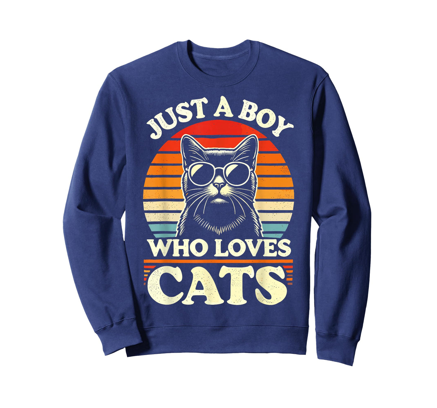 Cat Lover Just A Boy Who Loves Cats T-Shirt