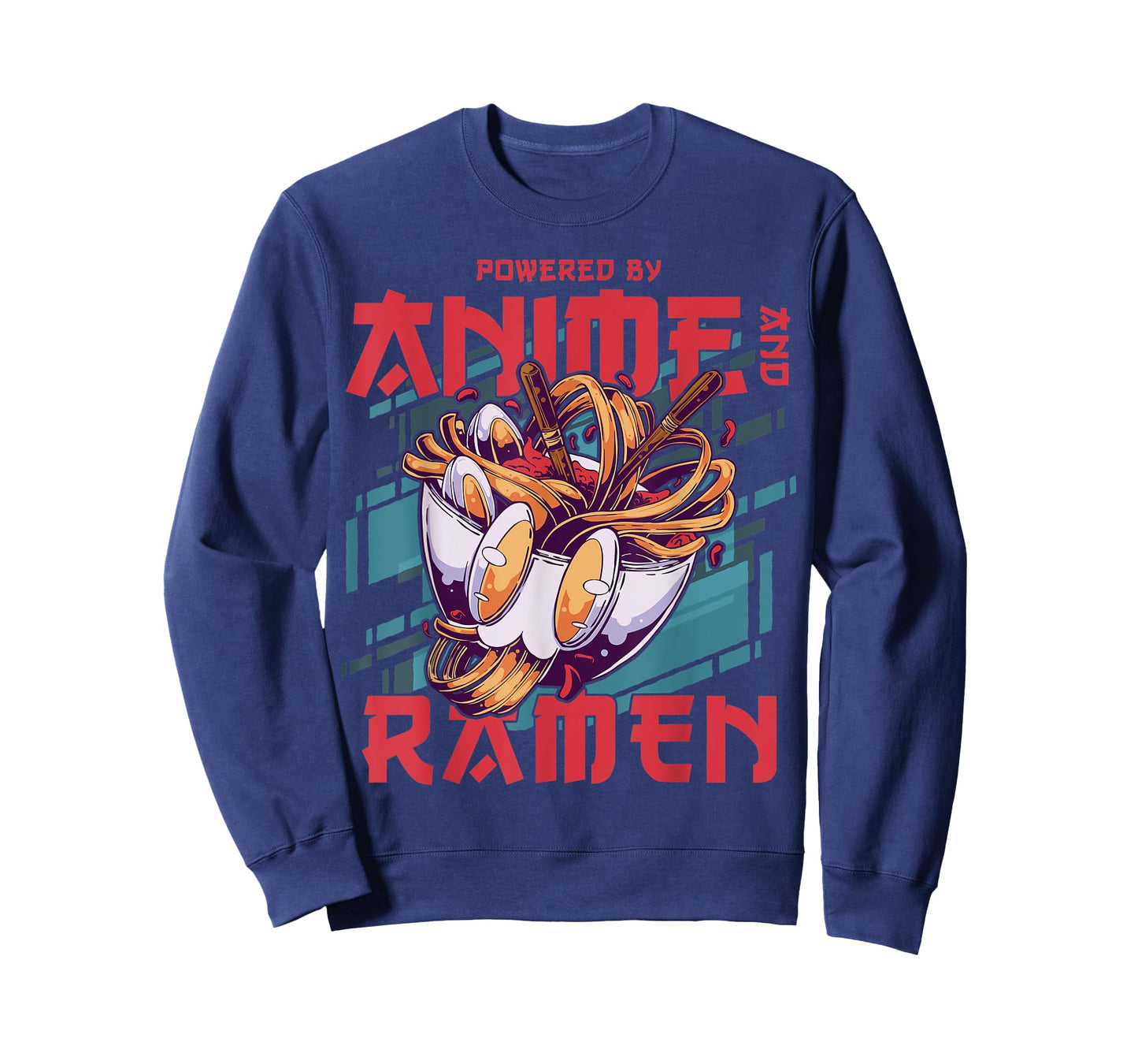 Powered by Anime and Ramen - Anime T-Shirt