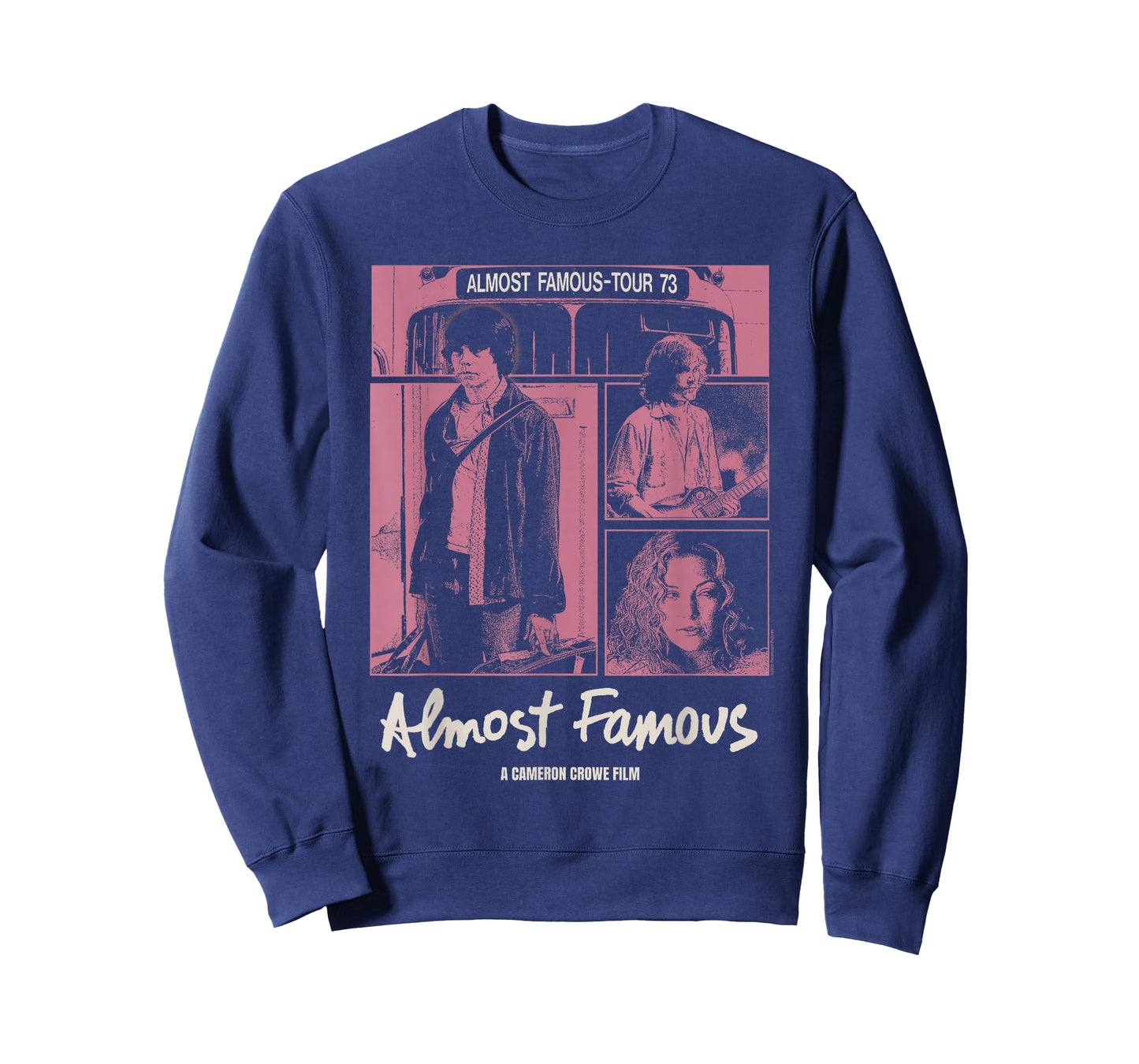 Almost Famous Pink Cast Photos Collage Movie T-Shirt