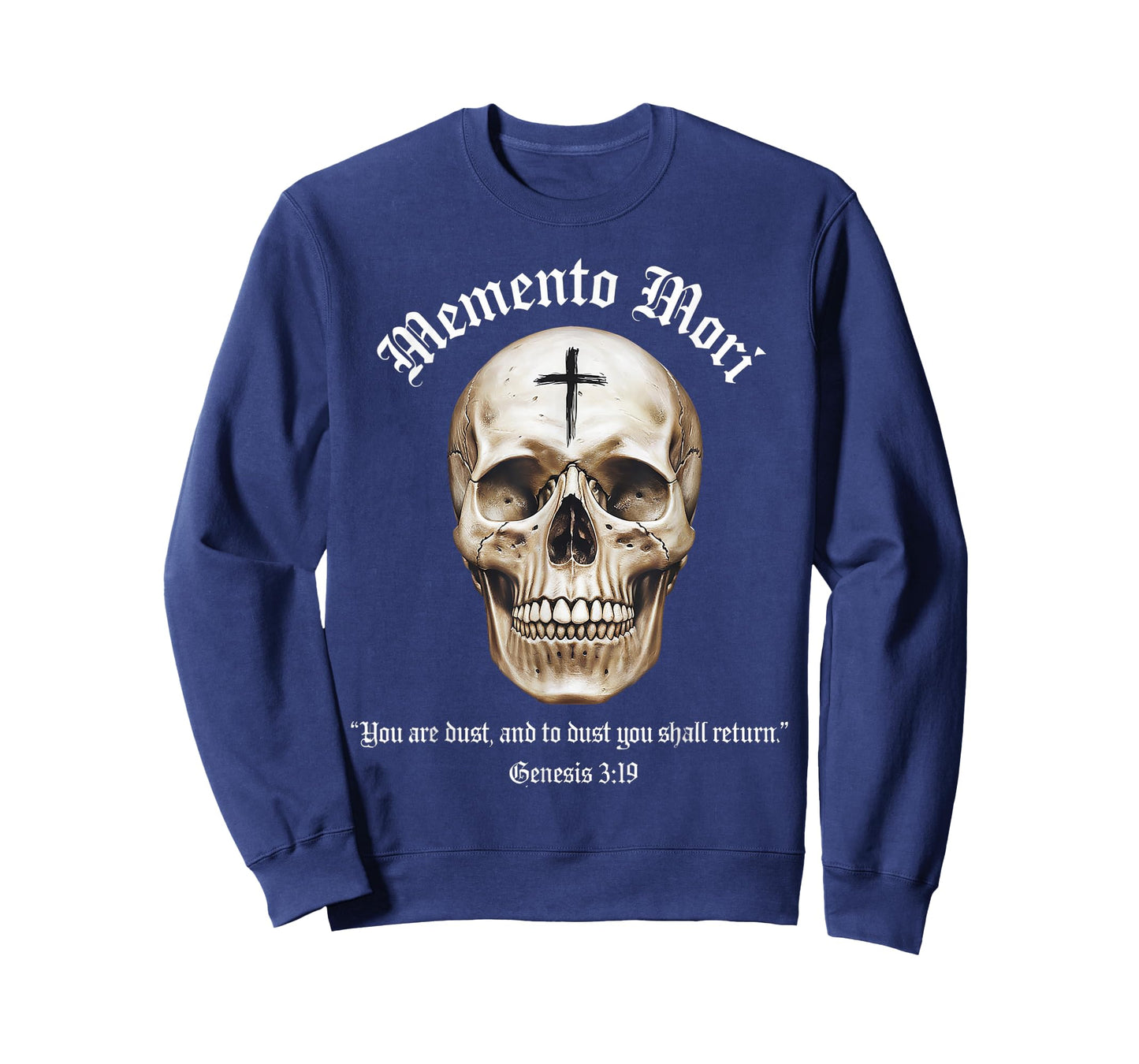 Catholic Crucifix Traditional Latin Mass Skull Memento Mori T-Shirt