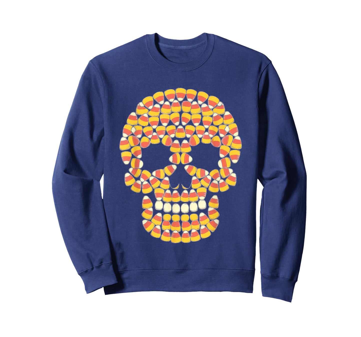 Candy Corn Skeleton Skull Halloween Costume Candycorn T-Shirt