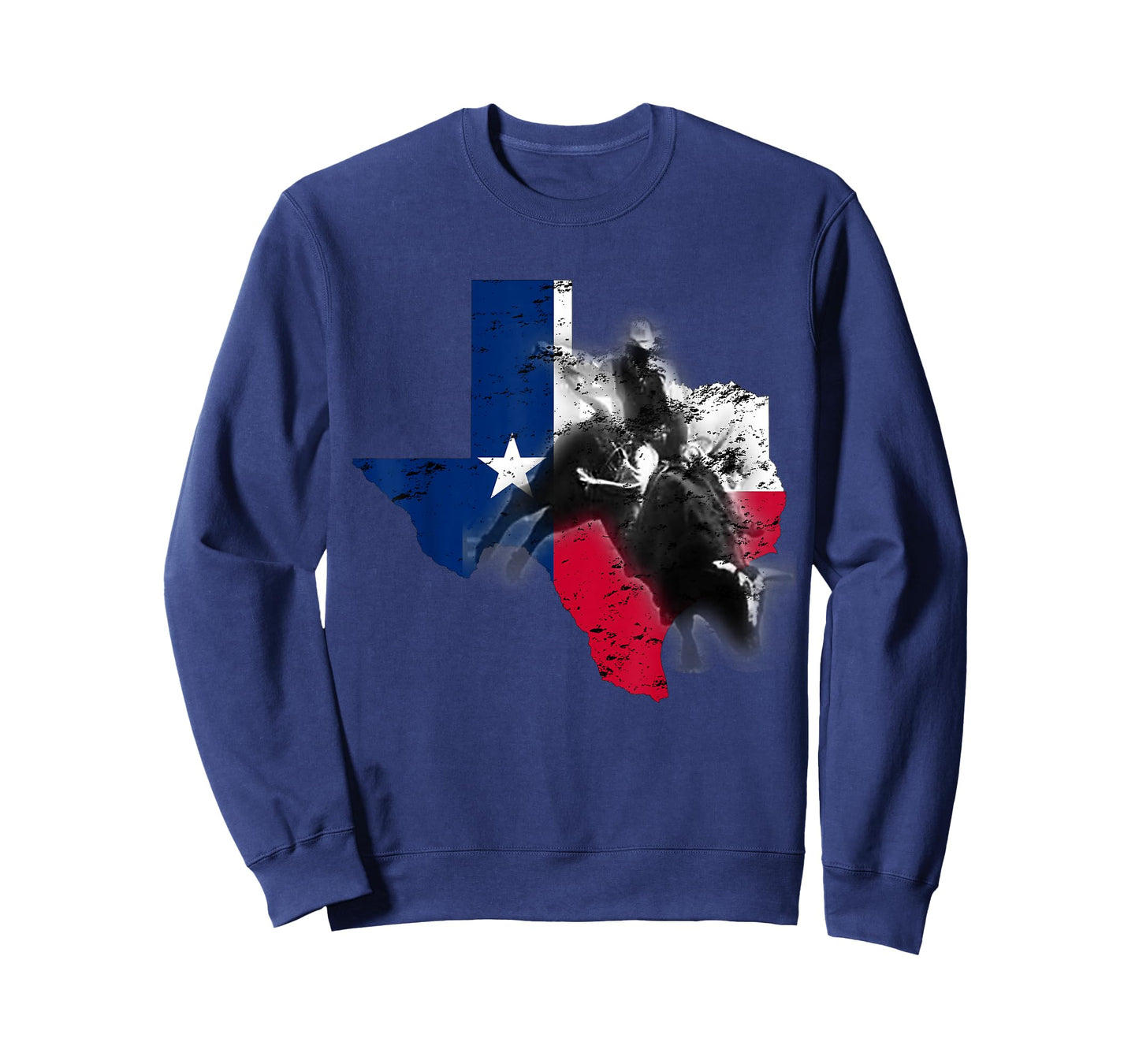 Bull-Riding For Men Texas Ranch Rider Cowboy Texan Lone Star T-Shirt
