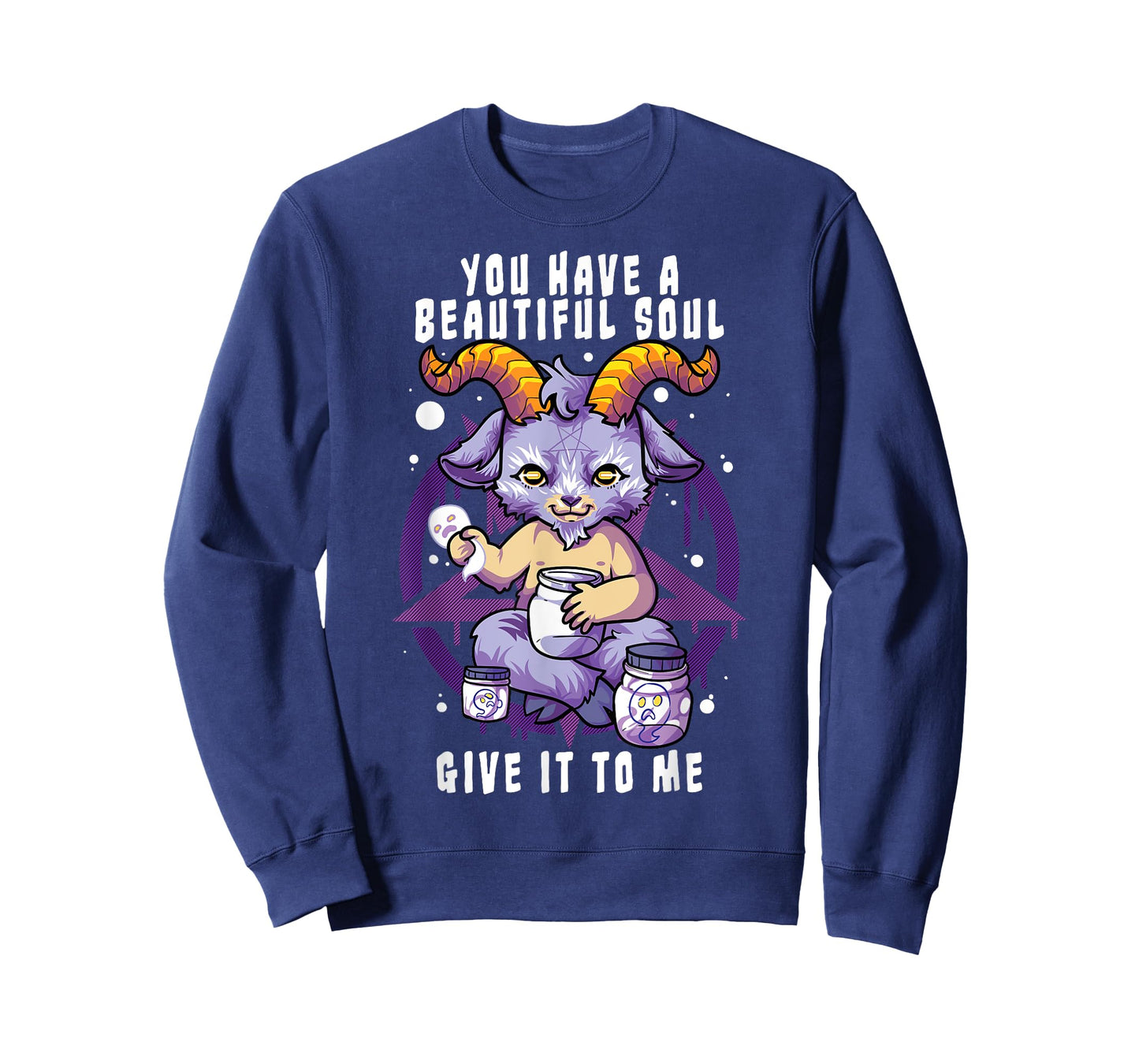 You Have a Beautiful Soul Satanic Baphomet Halloween Costume T-Shirt