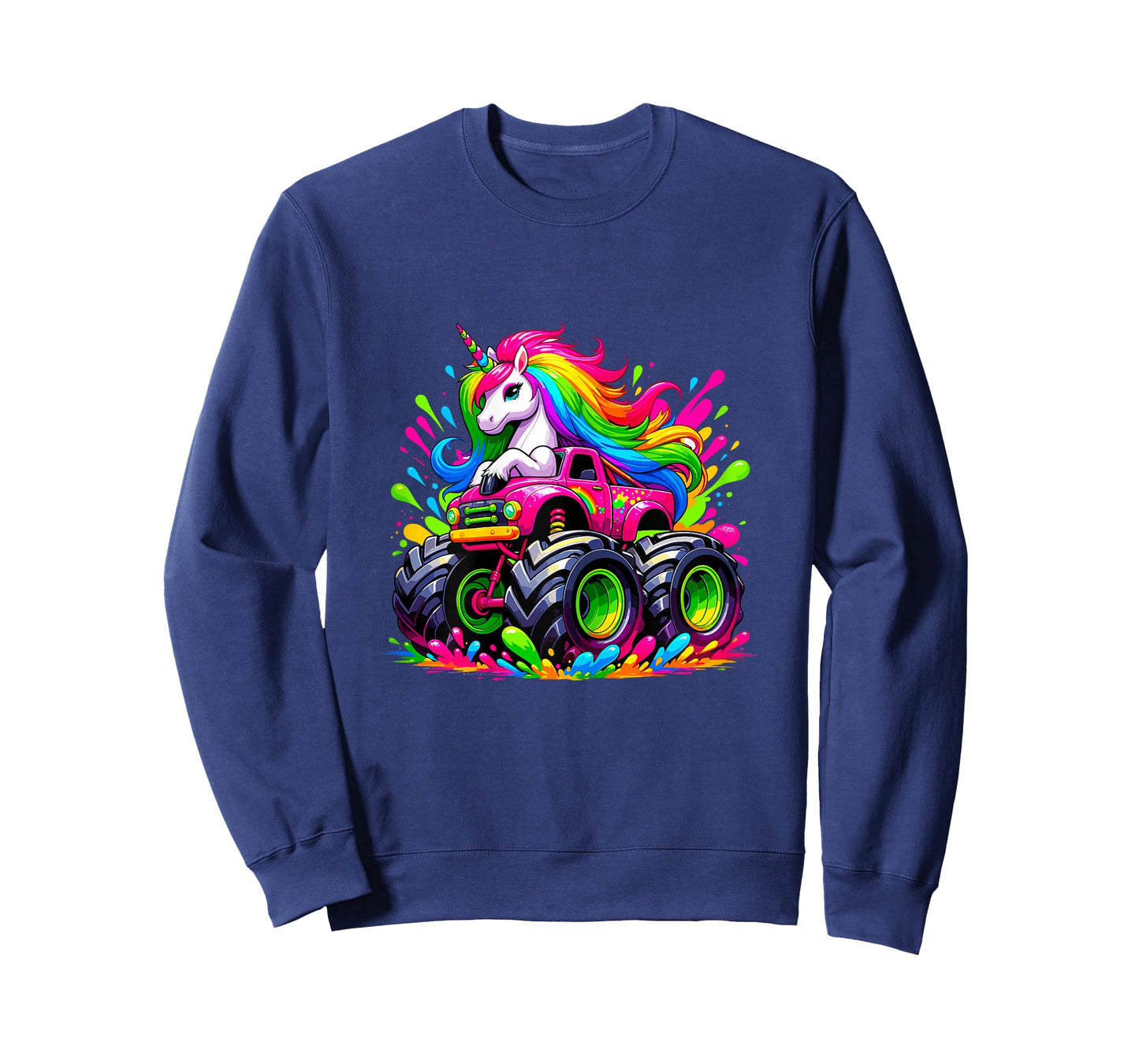 Unicorn Monster Truck T-Shirt