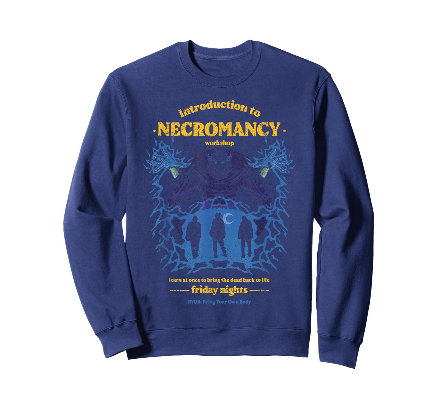 Necromancy Workshop Supernatural Pagan Occult Necromancer T-Shirt