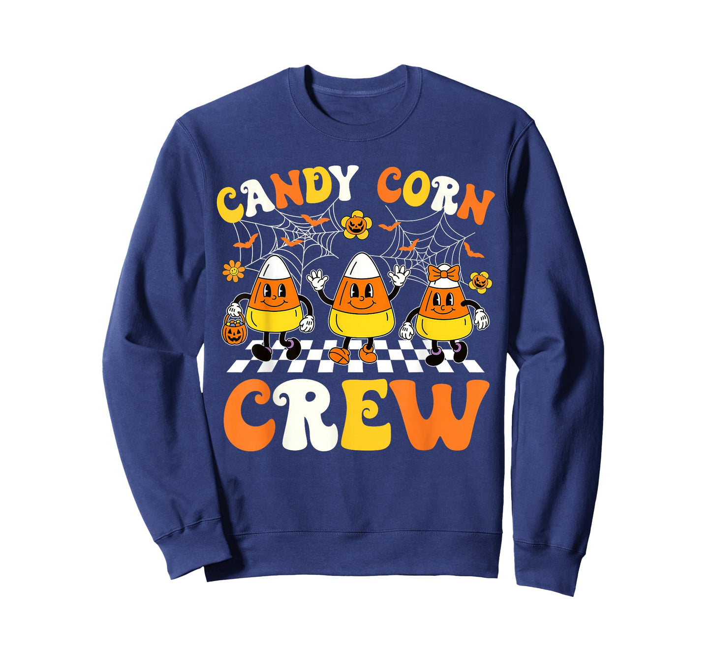 Candy Corn Crew Team Squad Matching Halloween Costume T-Shirt