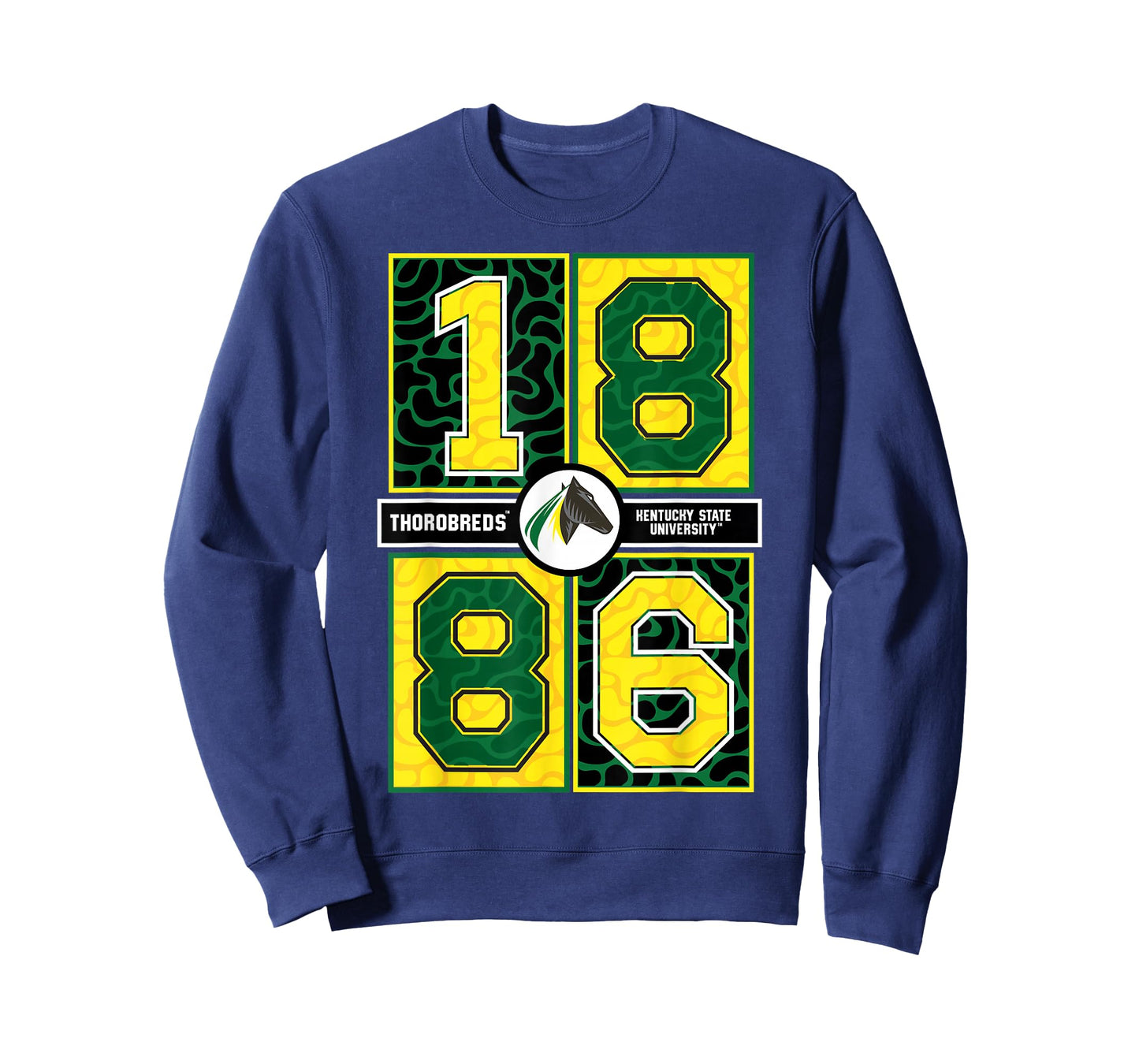 Kentucky State University - KSU Thorobreds Concrete Date T-Shirt