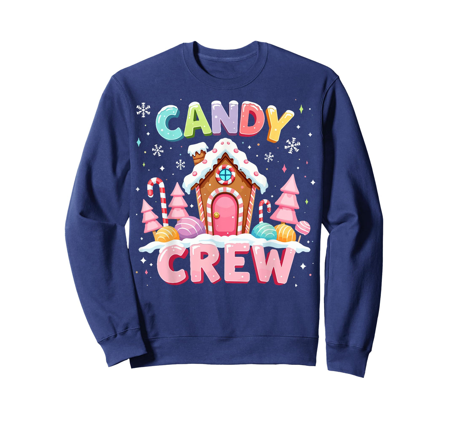 Candy Land Candy Crew Decorations Sweetie Candy Squad Xmas T-Shirt