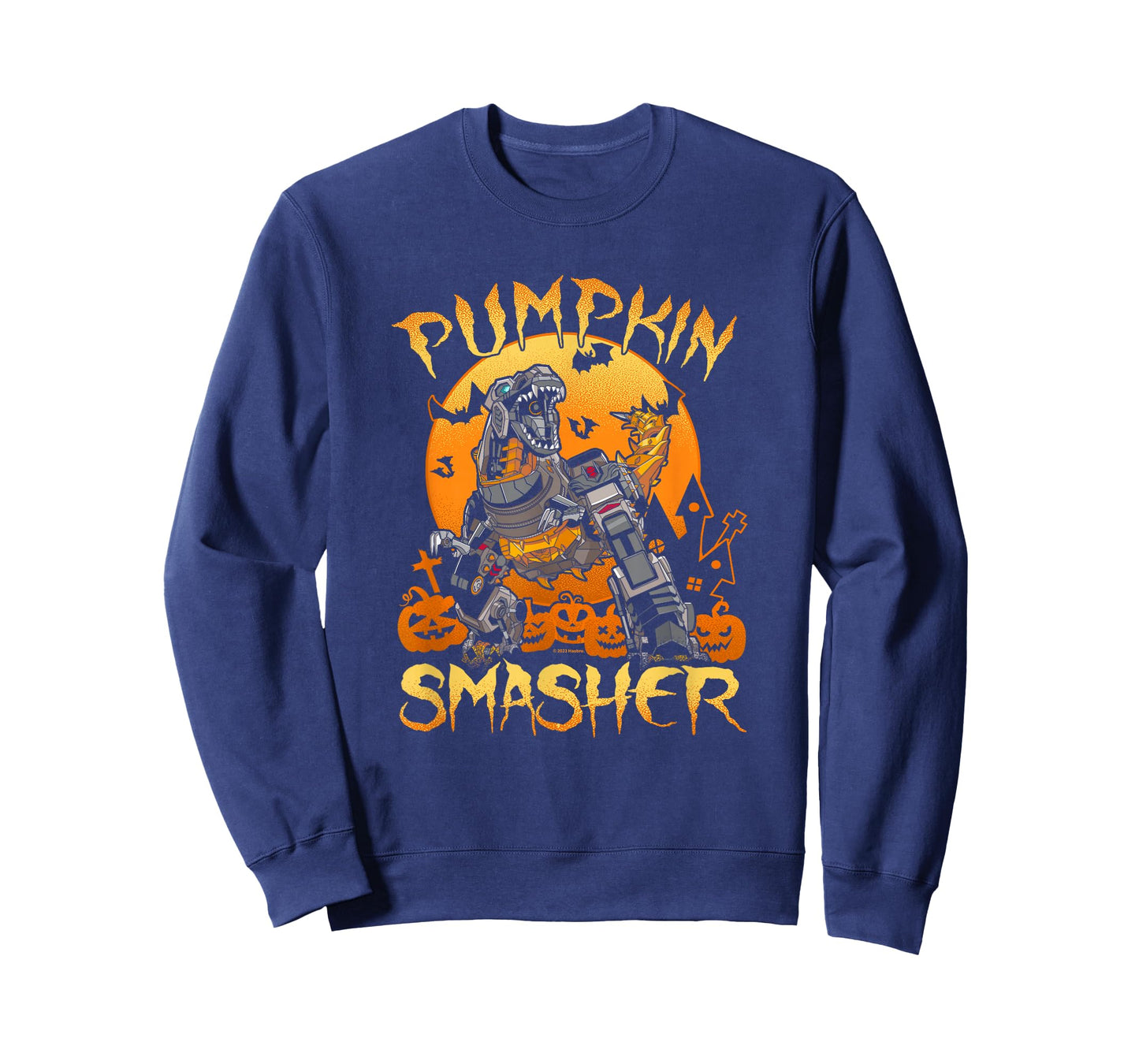 Transformers Evergreen Halloween Grimlock Pumpkin Smasher T-Shirt
