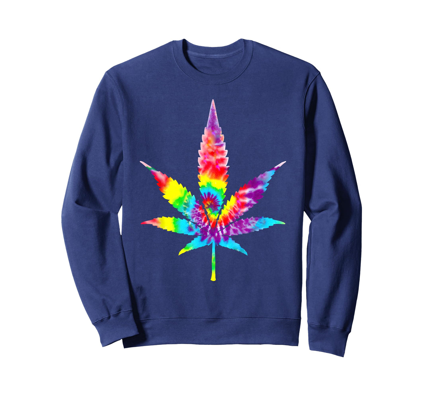 Tie Dye Weed Magic Mushrooms Cannabis 420 Trippy Hippie Gift T-Shirt