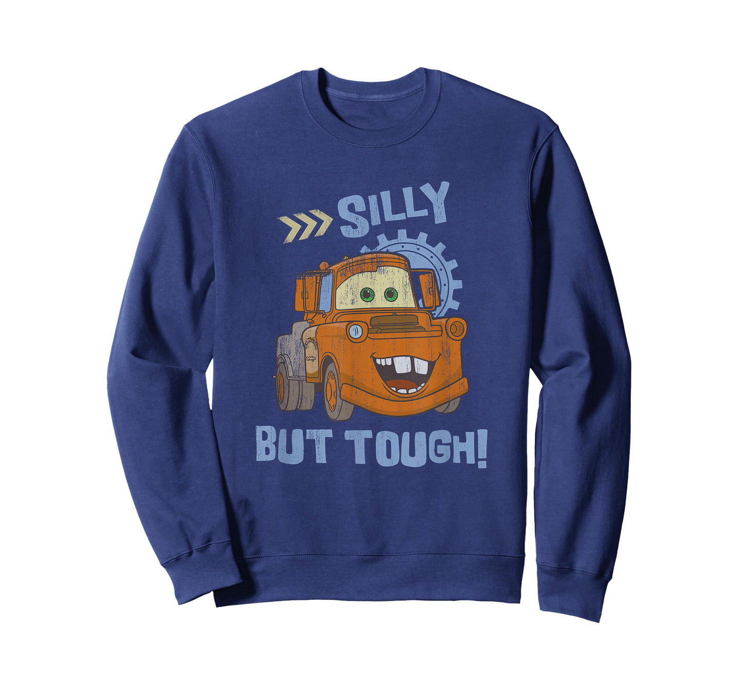 Disney Pixar Cars Silly But Tough Tow Mater Distressed T-Shirt