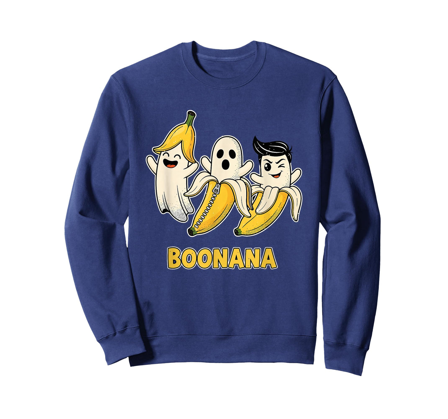 Funny Boonana Ghost Banana Group Halloween Costume T-Shirt